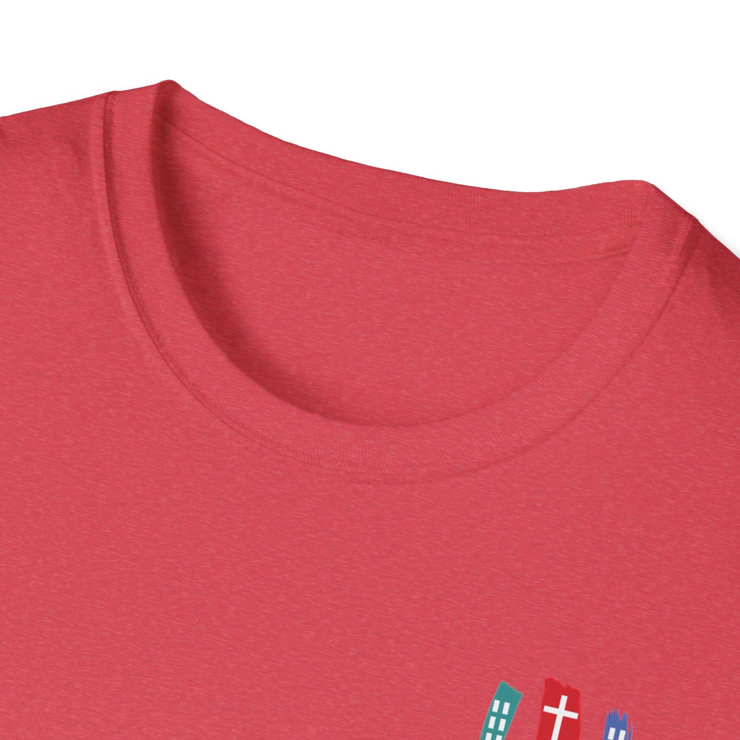 Faith-Inspired Unisex T-Shirt, Inspirational Slogan Tee, Christian Graphic Shirt, Casual Faith Wear, Unique Gift for Believers
