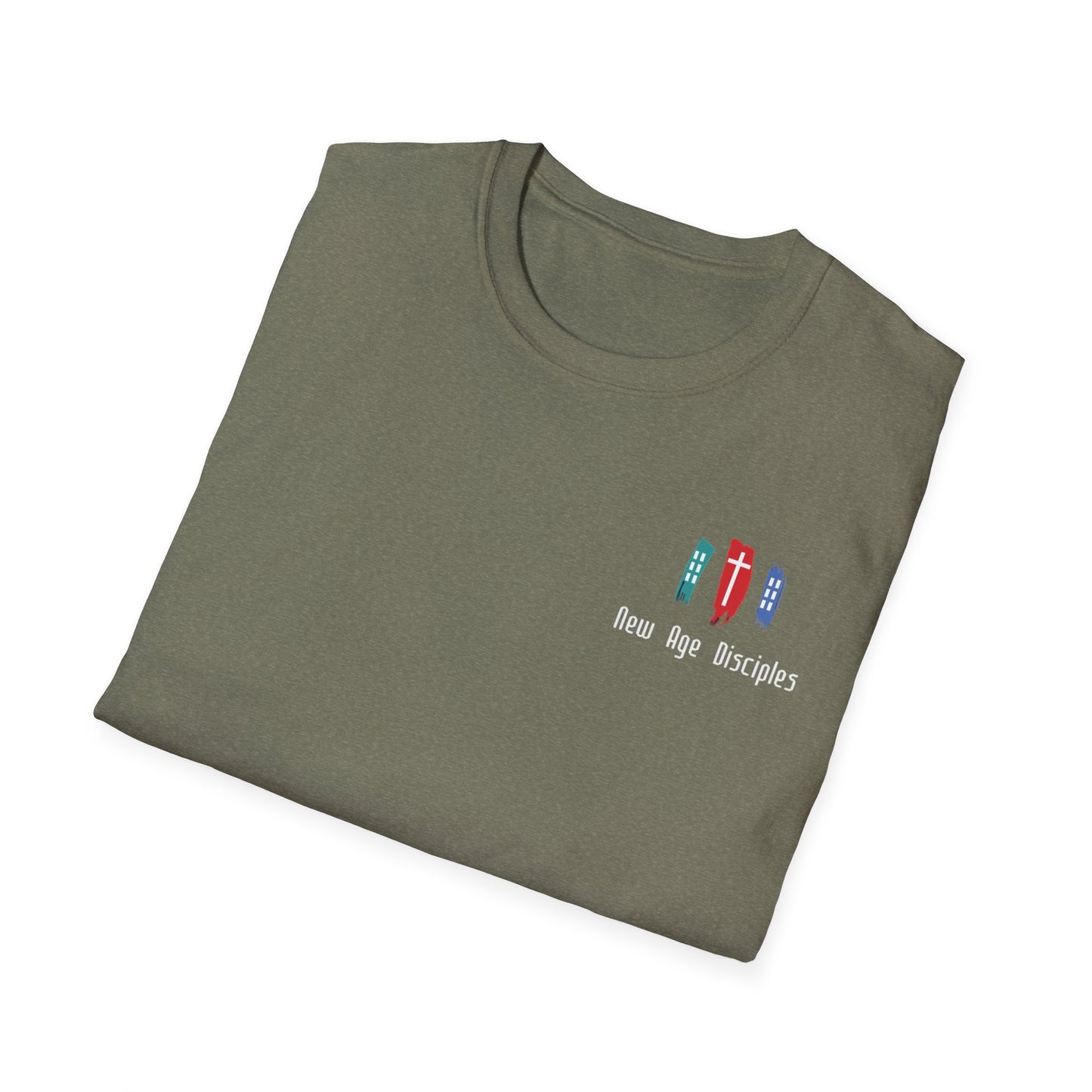 Faith-Inspired Unisex T-Shirt, Inspirational Slogan Tee, Christian Graphic Shirt, Casual Faith Wear, Unique Gift for Believers
