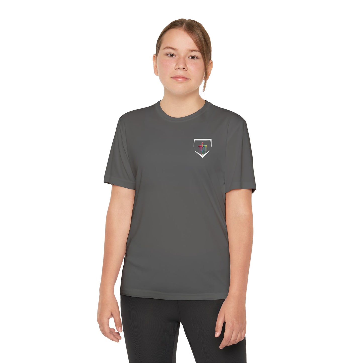 Youth Competitor Tee - Cool Graphic Sports Shirt for Active Kids, Youth Training Tee, Trendy Sportswear, Perfect for Gifts, Casual Wear