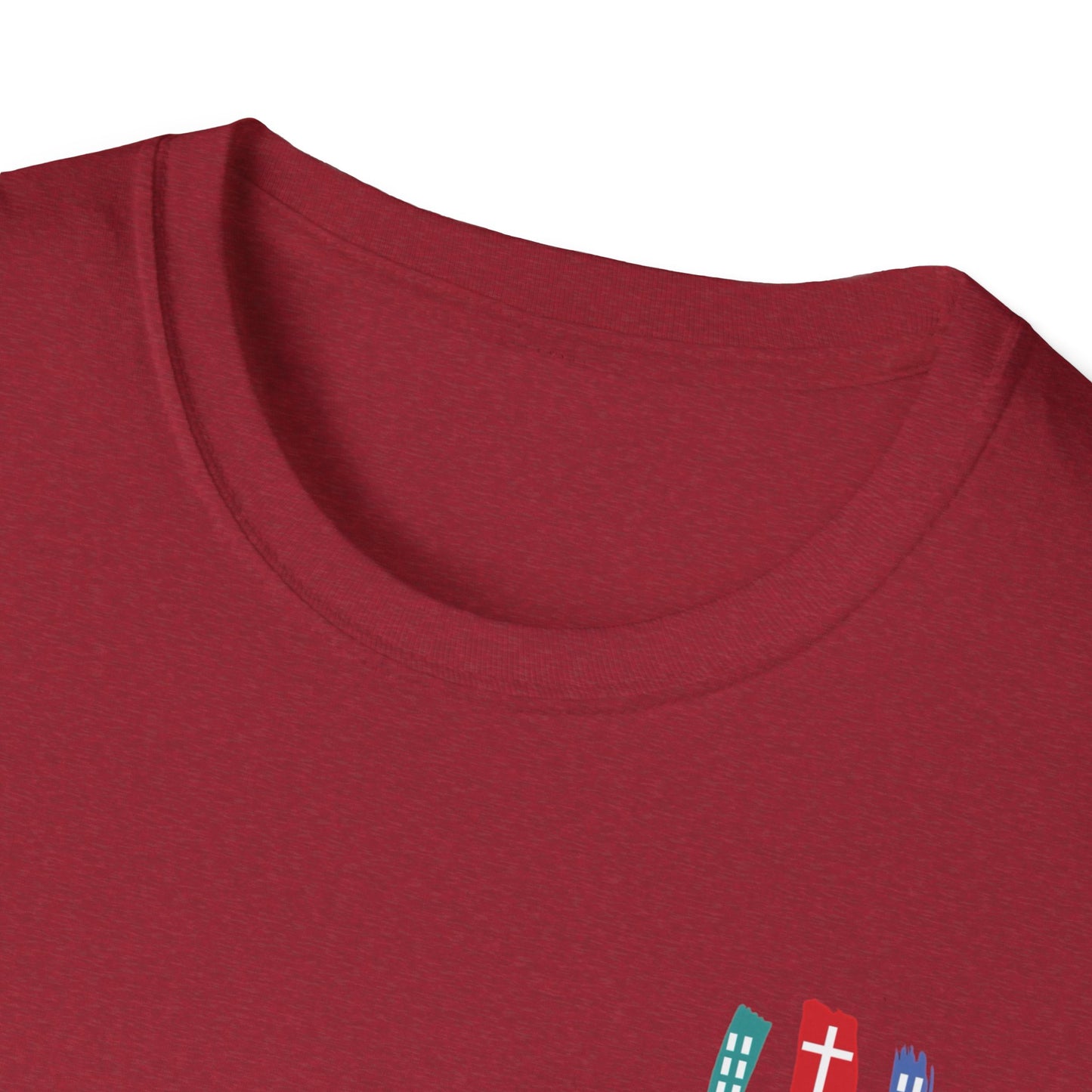 Faith-Inspired Unisex T-Shirt, Inspirational Slogan Tee, Christian Graphic Shirt, Casual Faith Wear, Unique Gift for Believers
