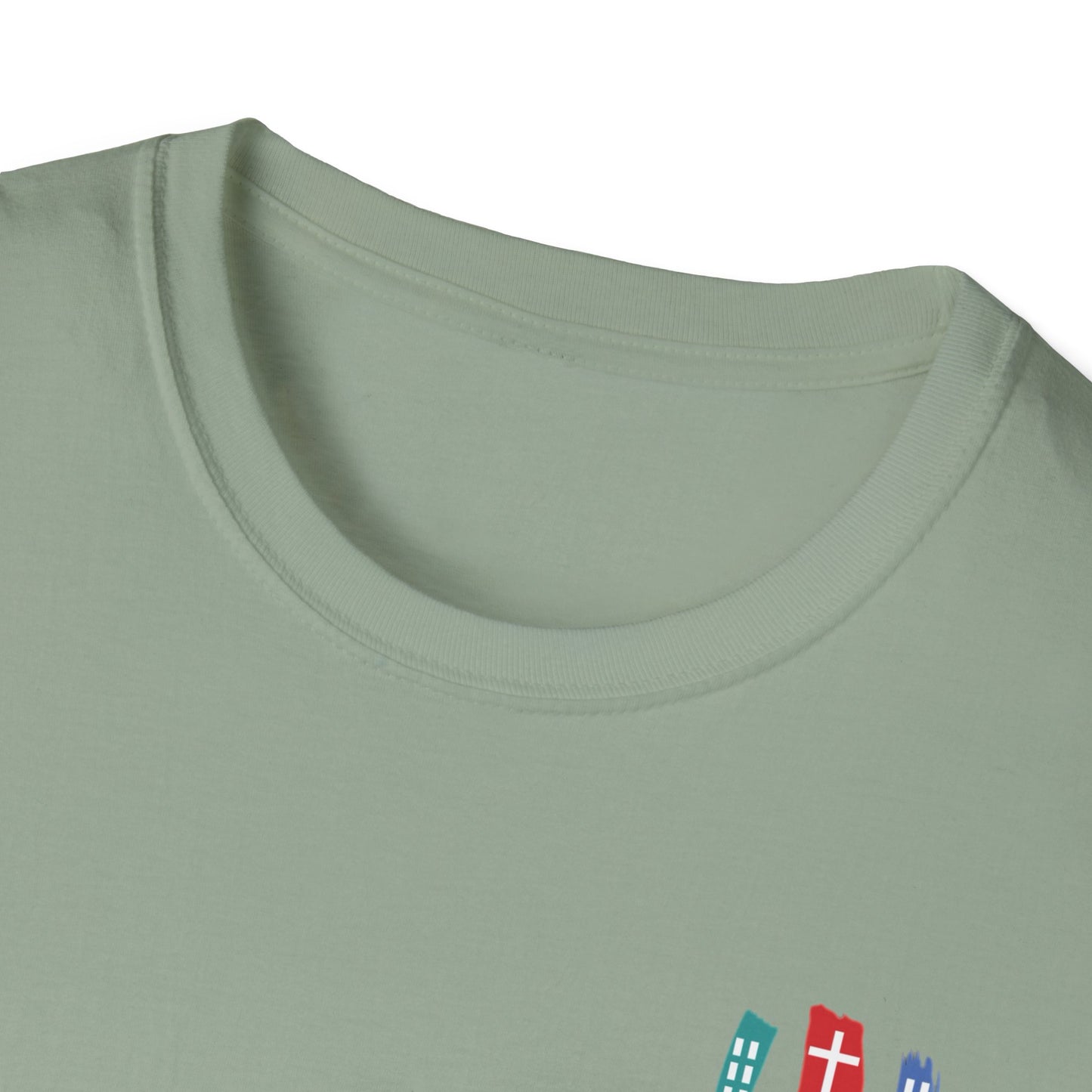 Christian Athelete T-Shirt, Inspirational Tee, Unisex Softstyle Shirt, Sports Motivational Top, Faith and Competition Apparel