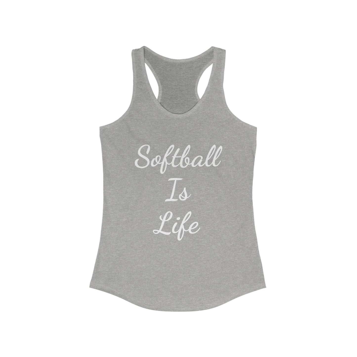 Women's Ideal Racerback Tank Top, Summer Fitness Top, Casual Workout Apparel, Gift for Her, Activewear