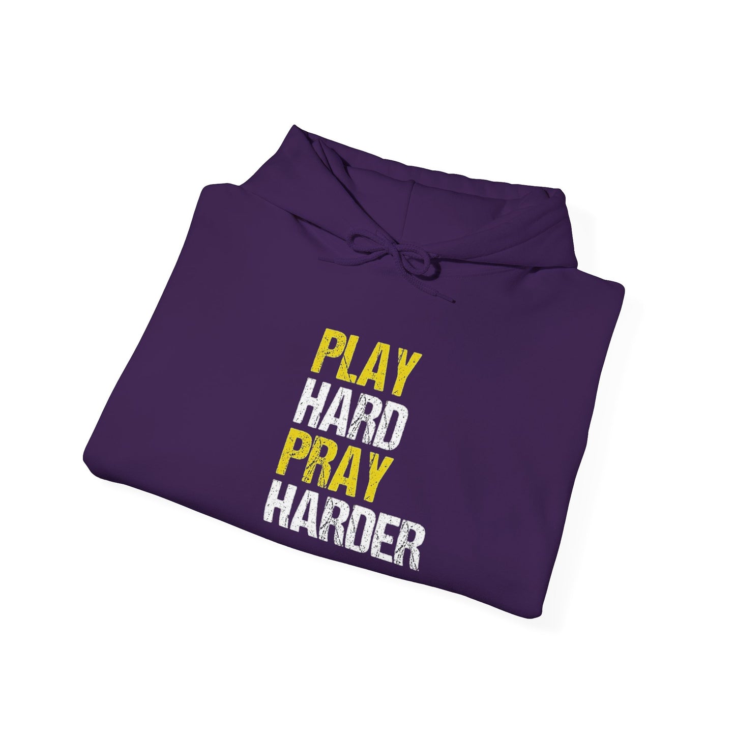 Play Hard Pray Hard Unisex Hoodie | Cozy Sweatshirt for Empowerment, Ideal Gift for Any Occasion, Spiritual Apparel, Relaxed Fit, [...]