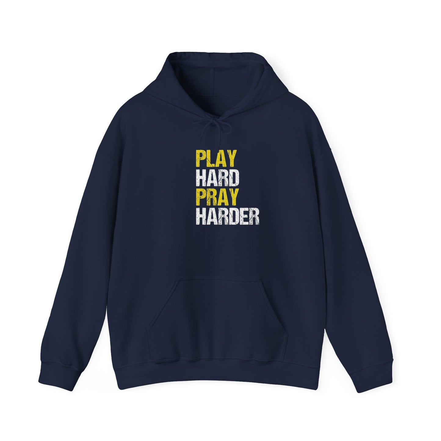 Play Hard Pray Hard Unisex Hoodie | Cozy Sweatshirt for Empowerment, Ideal Gift for Any Occasion, Spiritual Apparel, Relaxed Fit, [...]