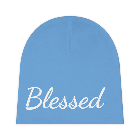 Blessed Baby Beanie | Cute Baby Hat for Newborns | Infant Gift | Baby Shower | Cozy Knit Cap | Adorable Headwear