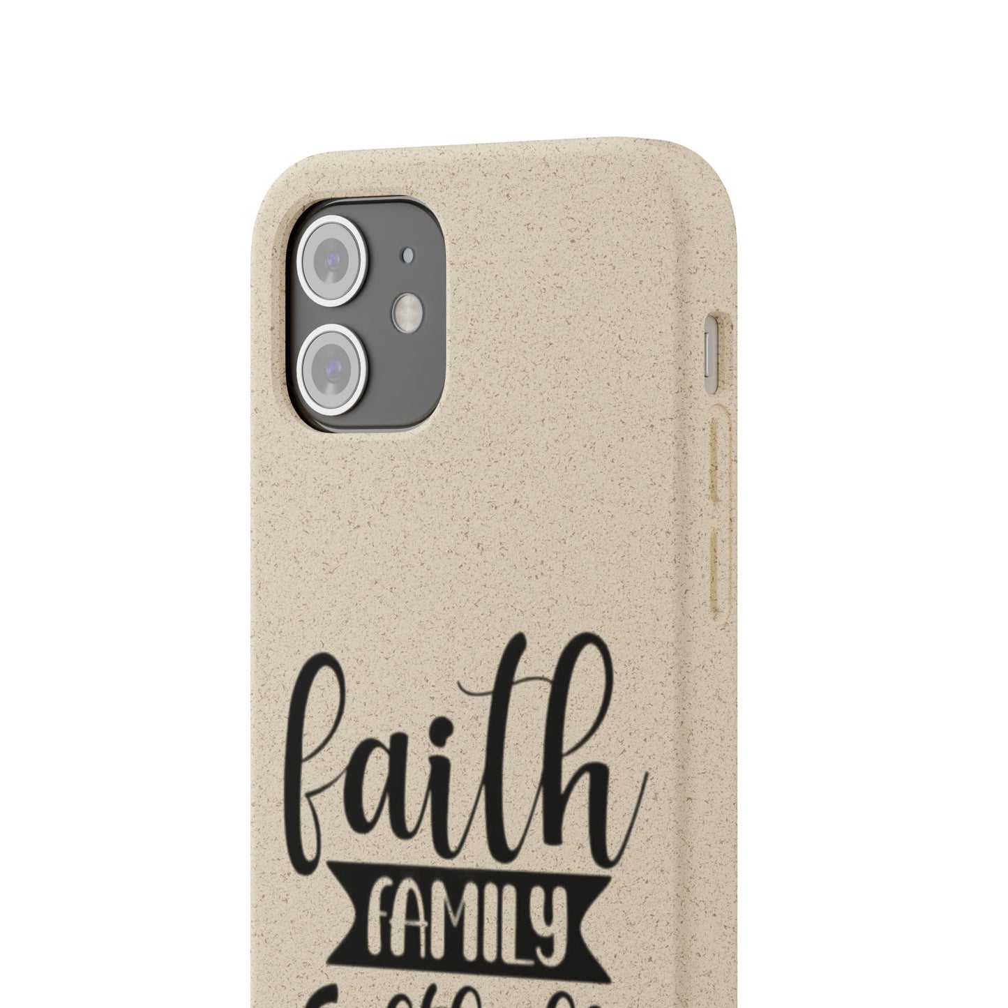 Biodegradable Softball Case - Faith Family Design, Eco-Friendly Phone Cover, Gift for Softball Lovers, Sustainable Accessory, Sports [...]
