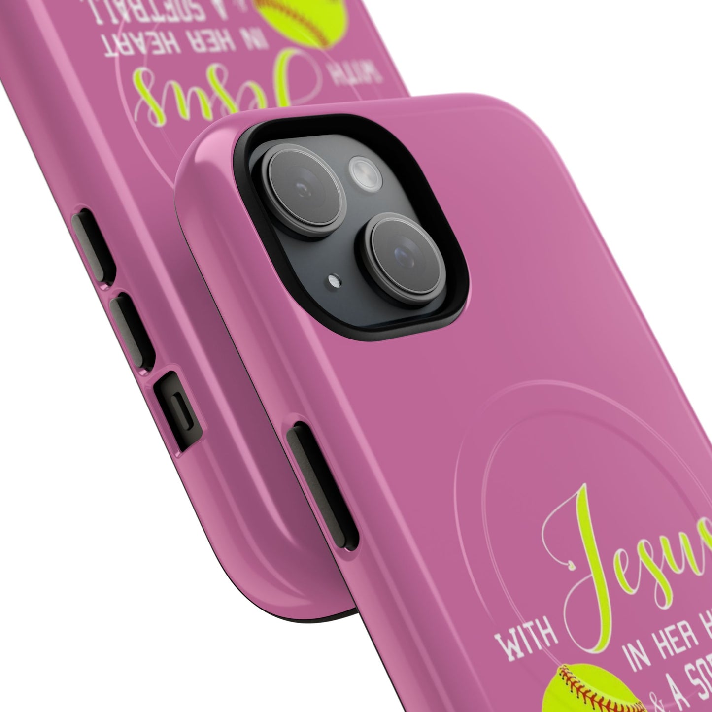 Stylish Magnetic Phone Case, Softball Lover Gift, Unstoppable Case with Jesus Design, Sports Accessory, Christian Sports Enthusiast [...]