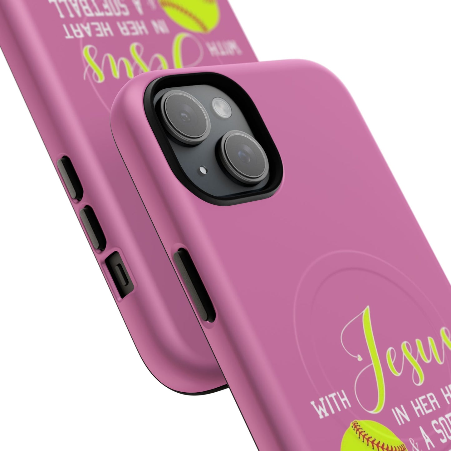 Stylish Magnetic Phone Case, Softball Lover Gift, Unstoppable Case with Jesus Design, Sports Accessory, Christian Sports Enthusiast [...]