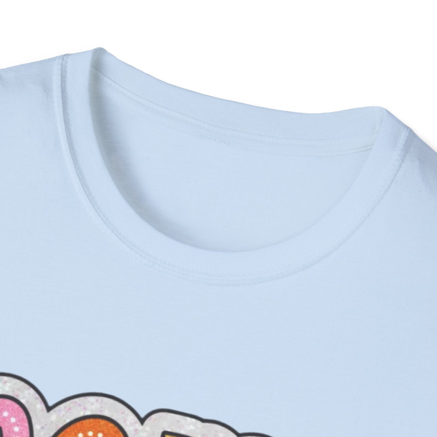 Colorful Mama T-Shirt, Unisex Softstyle Tee for Moms, Mother's Day Gift, Family Outing Shirt, Cozy Casual Wear