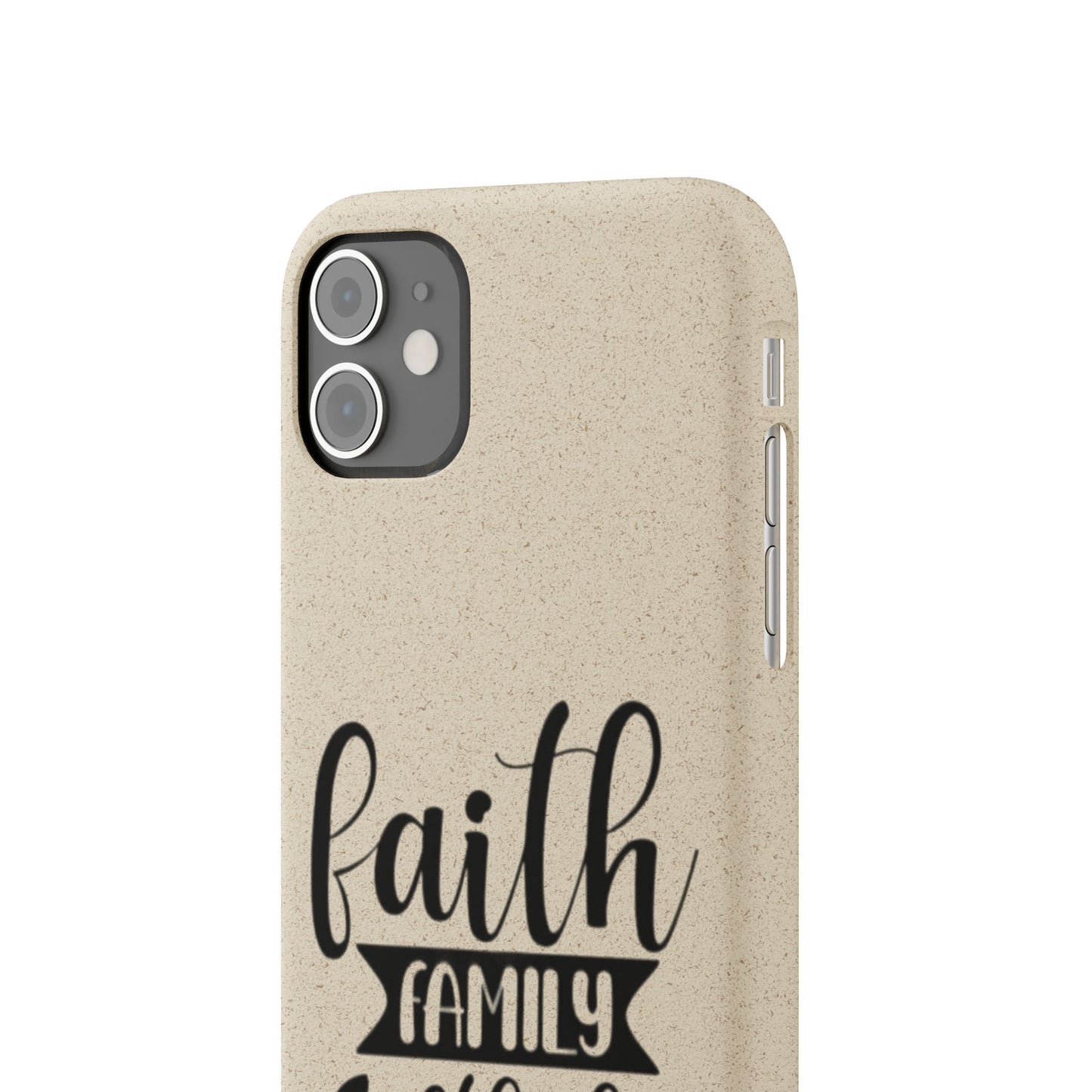 Biodegradable Softball Case - Faith Family Design, Eco-Friendly Phone Cover, Gift for Softball Lovers, Sustainable Accessory, Sports [...]