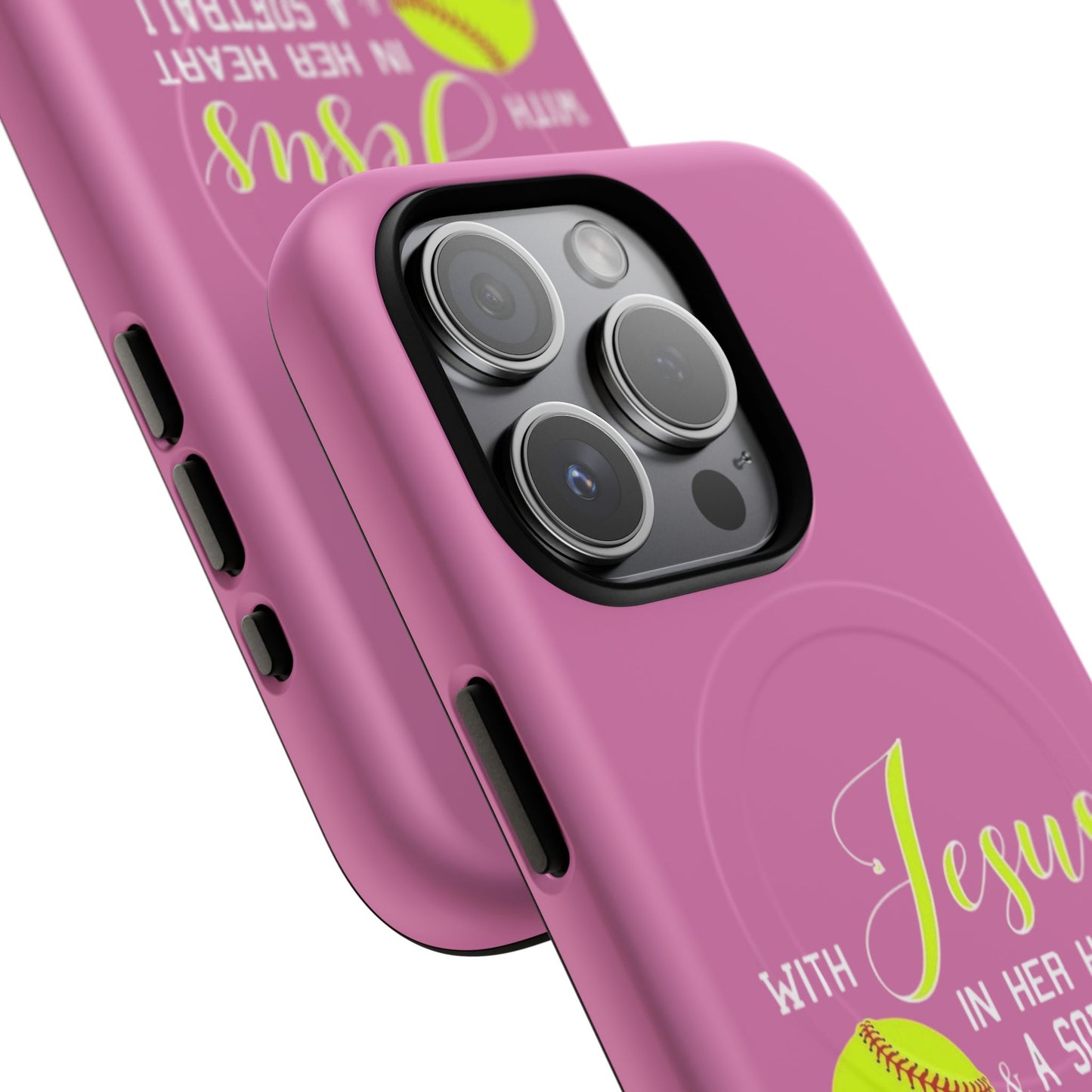 Stylish Magnetic Phone Case, Softball Lover Gift, Unstoppable Case with Jesus Design, Sports Accessory, Christian Sports Enthusiast [...]