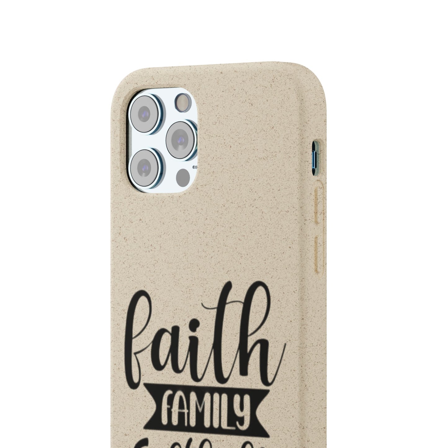 Biodegradable Softball Case - Faith Family Design, Eco-Friendly Phone Cover, Gift for Softball Lovers, Sustainable Accessory, Sports [...]