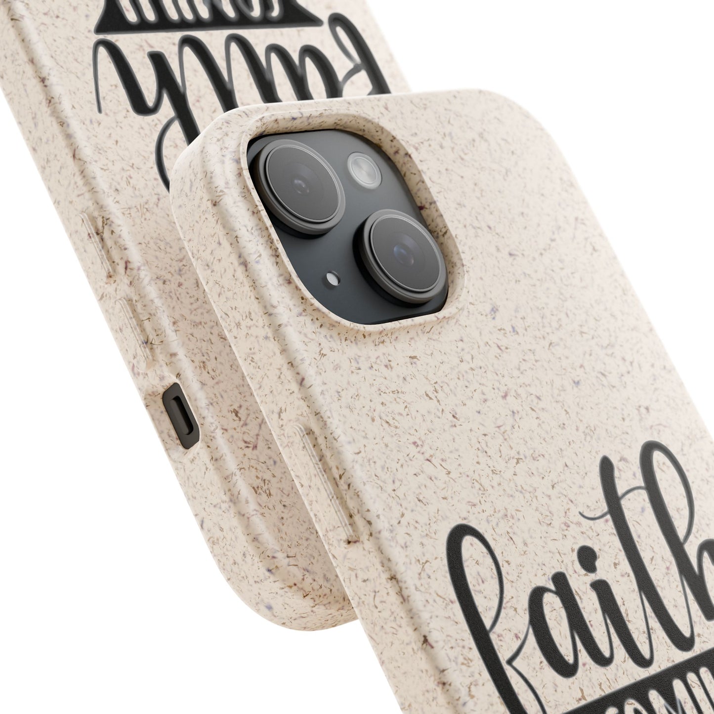 Biodegradable Softball Case - Faith Family Design, Eco-Friendly Phone Cover, Gift for Softball Lovers, Sustainable Accessory, Sports [...]