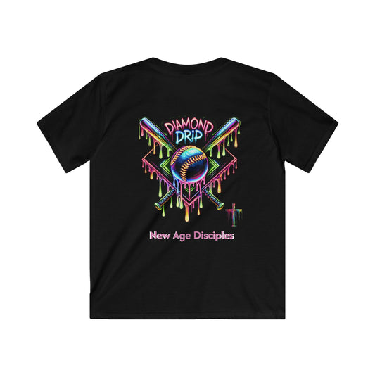 Youth Graphic Tee for Sporty Kids, Colorful Baseball Shirt, Playful T-Shirt for Birthday, Sports Team Apparel, Unique Gift for Kids
