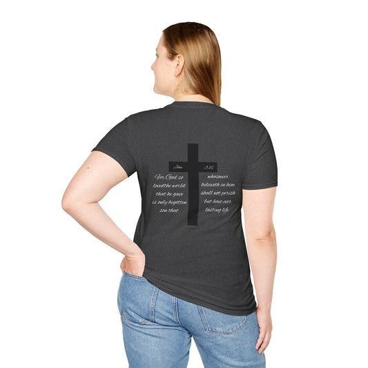 Christian Inspirational T-Shirt, Motivational Tee, Faith-Based Clothing, Unisex Graphic Shirt, Gift for Believers