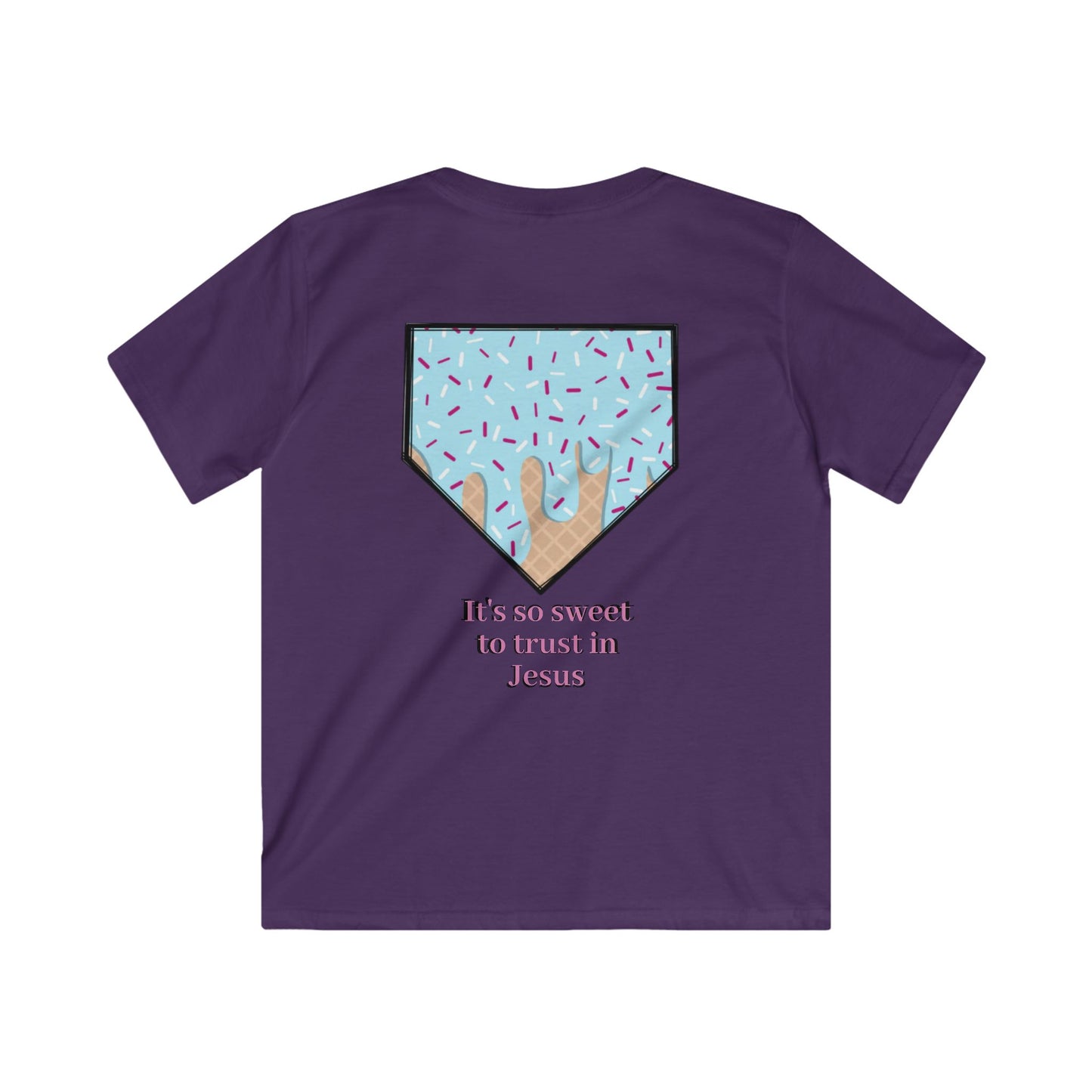 Kids Inspirational Graphic Tee with Fun Designs, Sweet Faith T-Shirt, Cute Youth Tops, Perfect for Birthdays, Family Gatherings, [...]