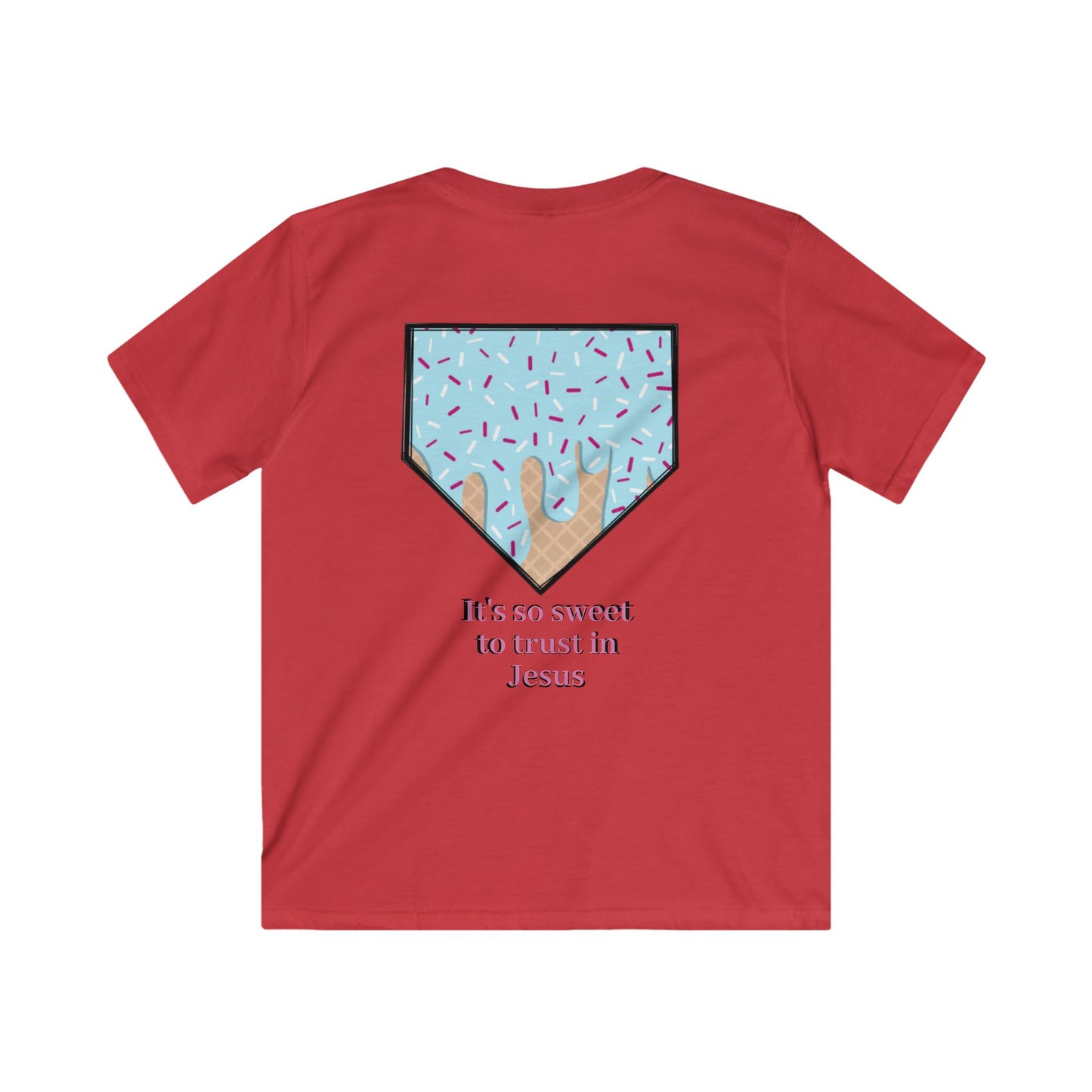 Kids Inspirational Graphic Tee with Fun Designs, Sweet Faith T-Shirt, Cute Youth Tops, Perfect for Birthdays, Family Gatherings, [...]