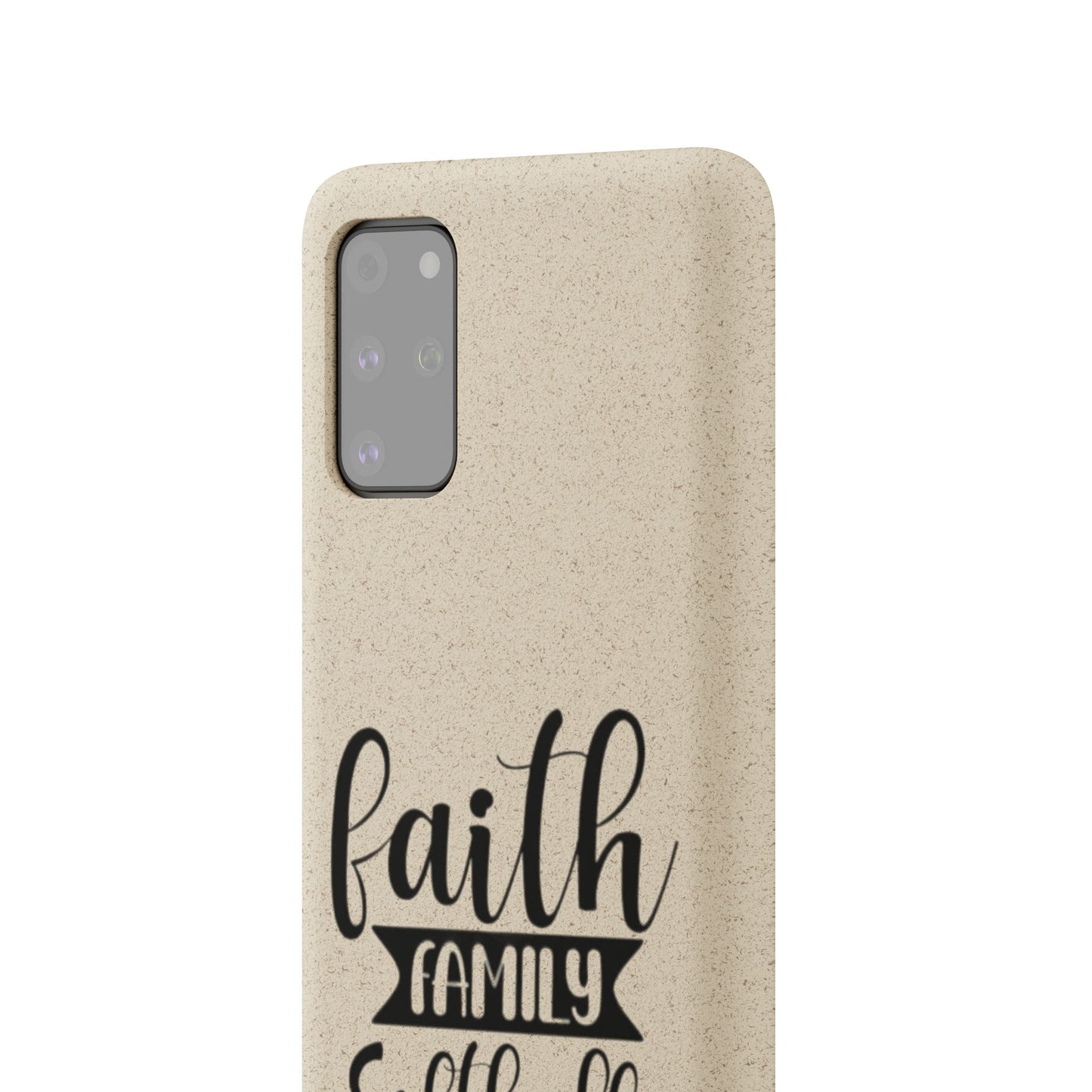 Biodegradable Softball Case - Faith Family Design, Eco-Friendly Phone Cover, Gift for Softball Lovers, Sustainable Accessory, Sports [...]