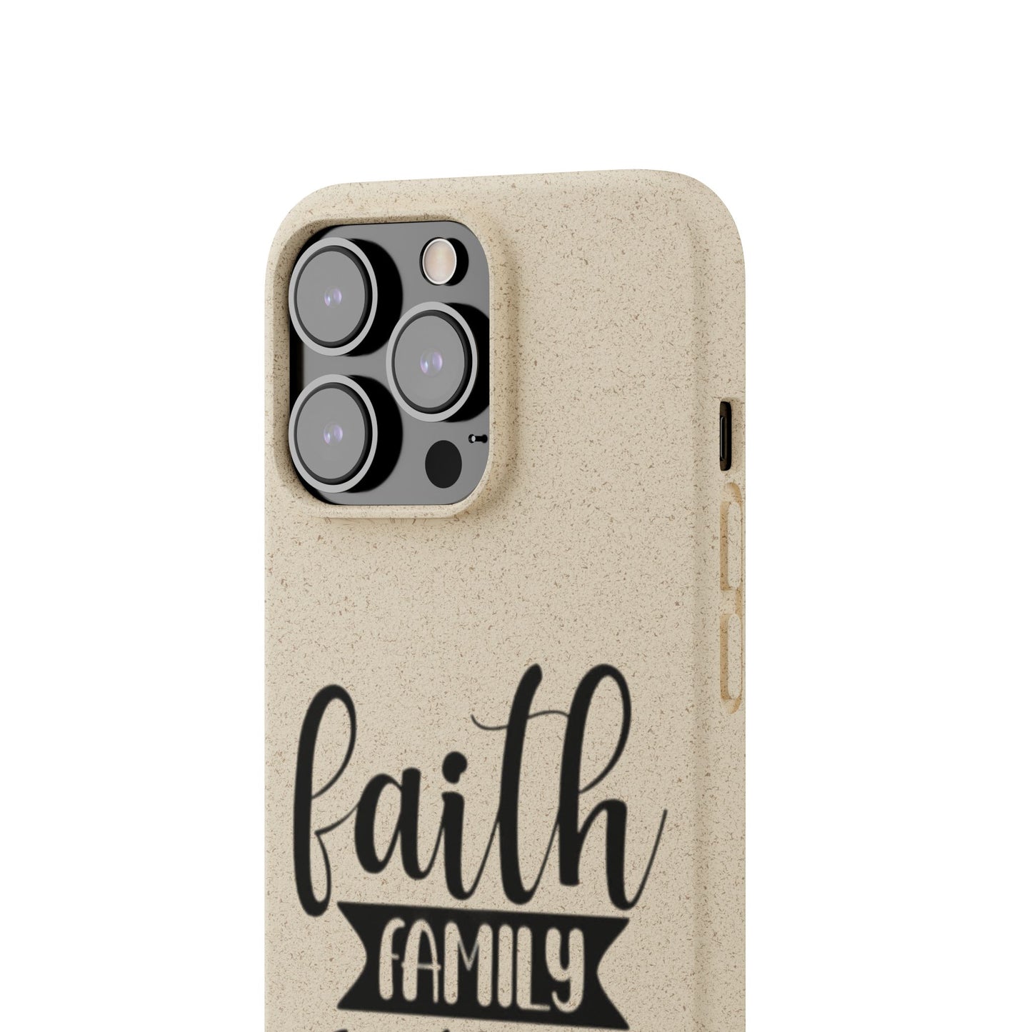 Biodegradable Softball Case - Faith Family Design, Eco-Friendly Phone Cover, Gift for Softball Lovers, Sustainable Accessory, Sports [...]