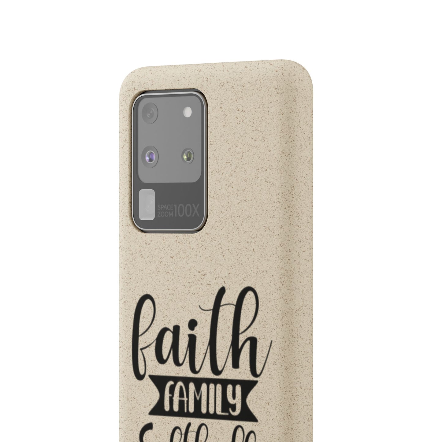 Biodegradable Softball Case - Faith Family Design, Eco-Friendly Phone Cover, Gift for Softball Lovers, Sustainable Accessory, Sports [...]