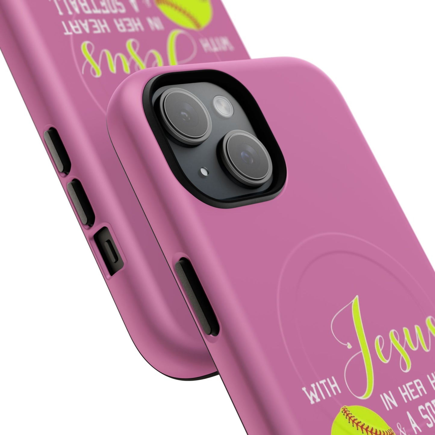 Stylish Magnetic Phone Case, Softball Lover Gift, Unstoppable Case with Jesus Design, Sports Accessory, Christian Sports Enthusiast [...]