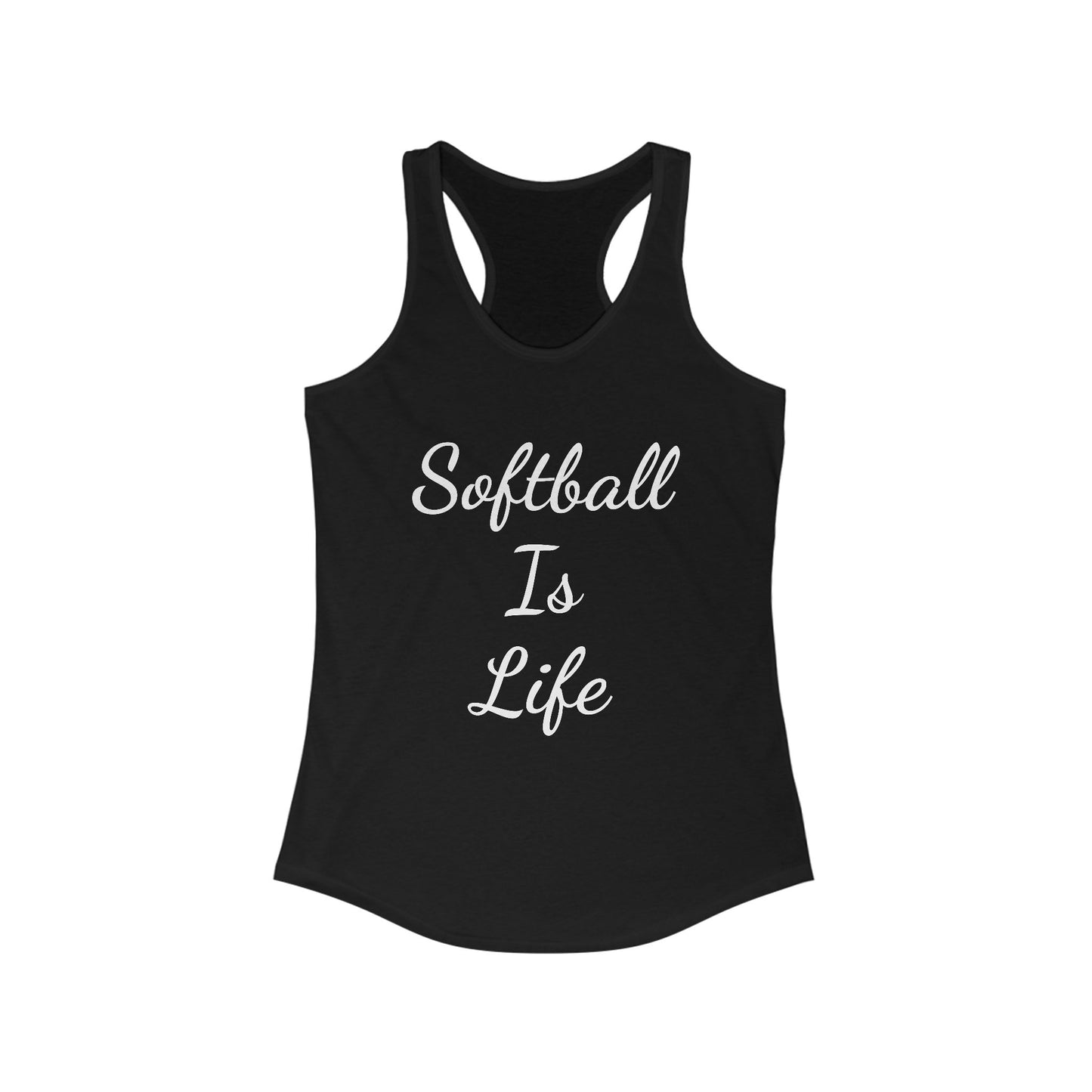 Women's Ideal Racerback Tank Top, Summer Fitness Top, Casual Workout Apparel, Gift for Her, Activewear