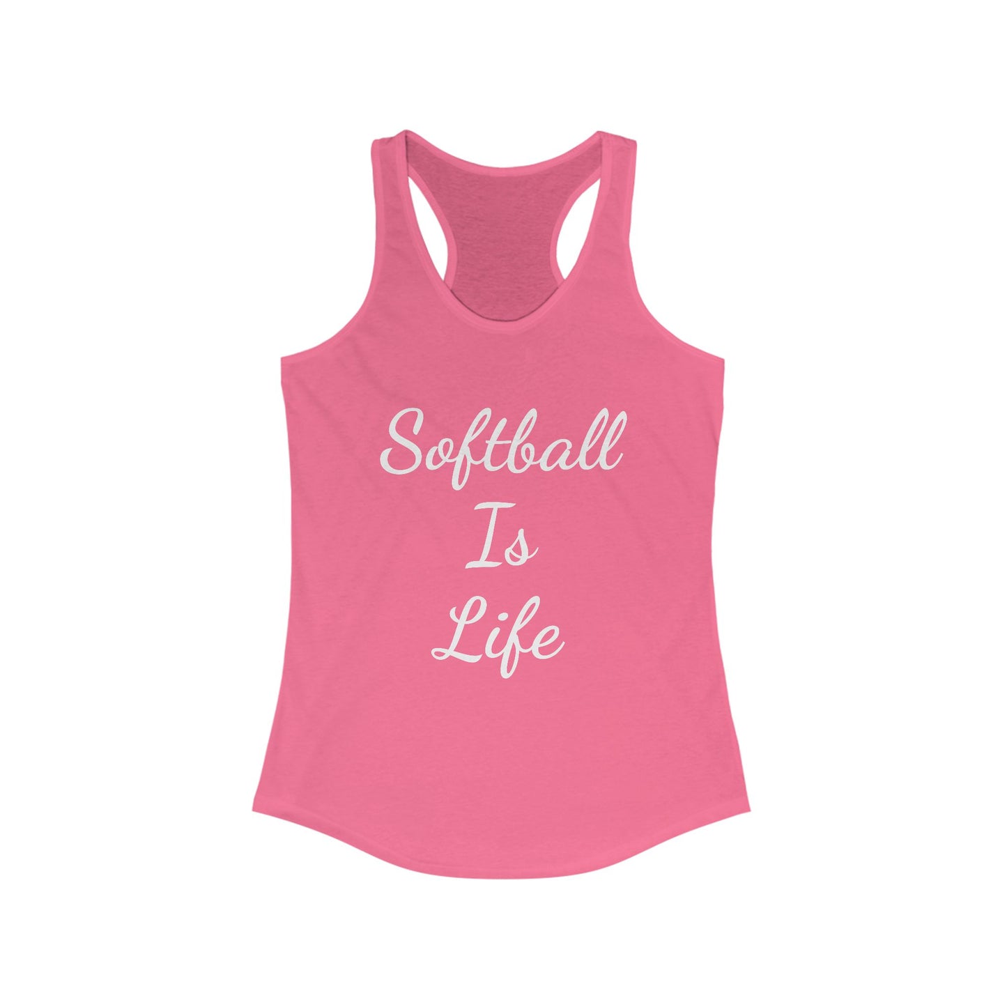 Women's Ideal Racerback Tank Top, Summer Fitness Top, Casual Workout Apparel, Gift for Her, Activewear