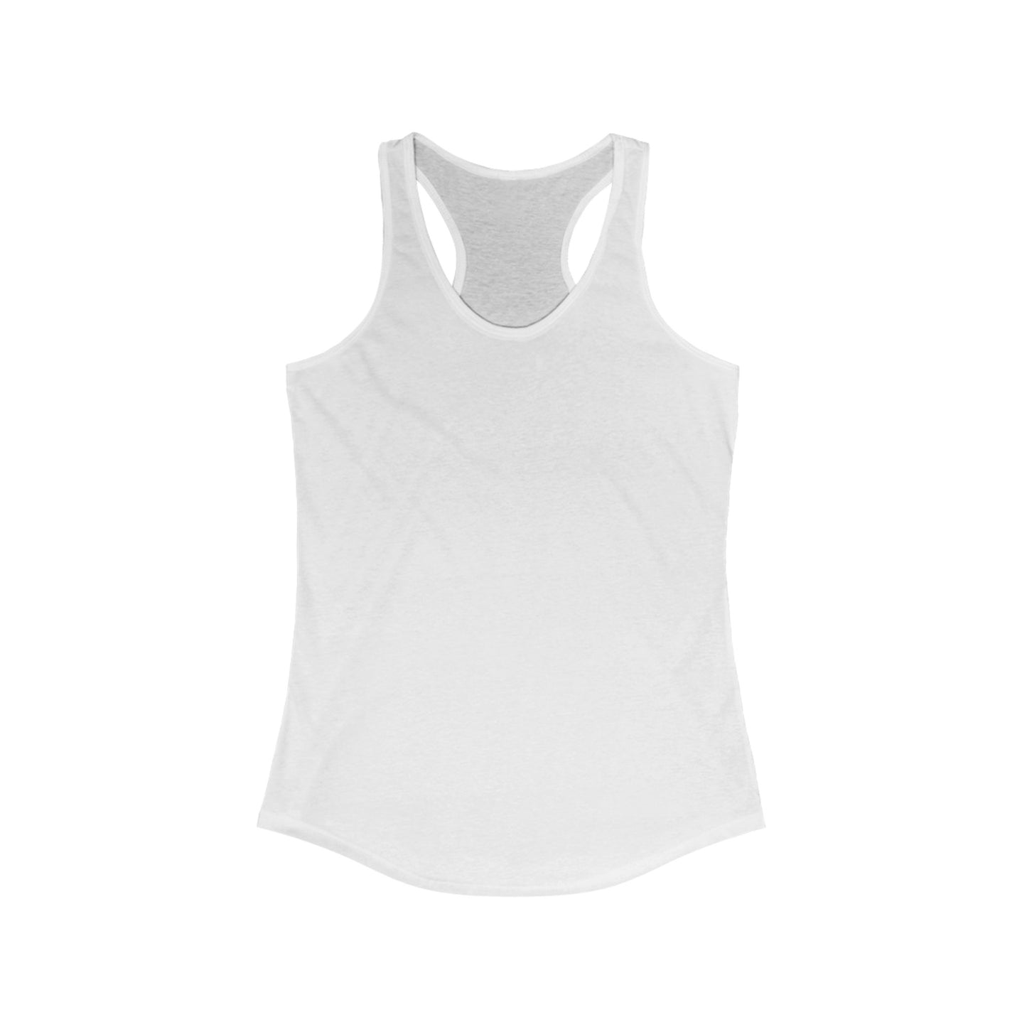 Women's Ideal Racerback Tank Top, Summer Fitness Top, Casual Workout Apparel, Gift for Her, Activewear
