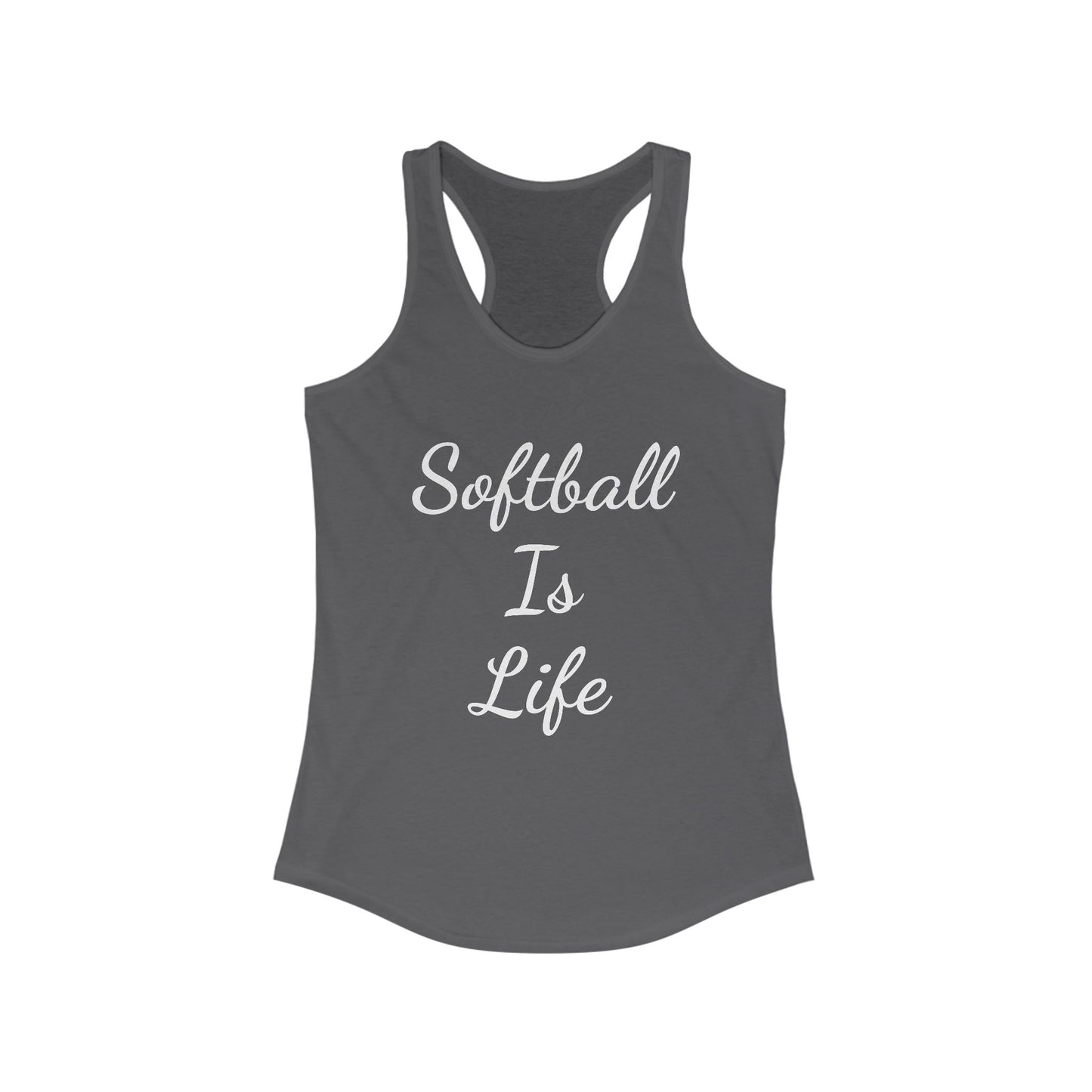 Women's Ideal Racerback Tank Top, Summer Fitness Top, Casual Workout Apparel, Gift for Her, Activewear