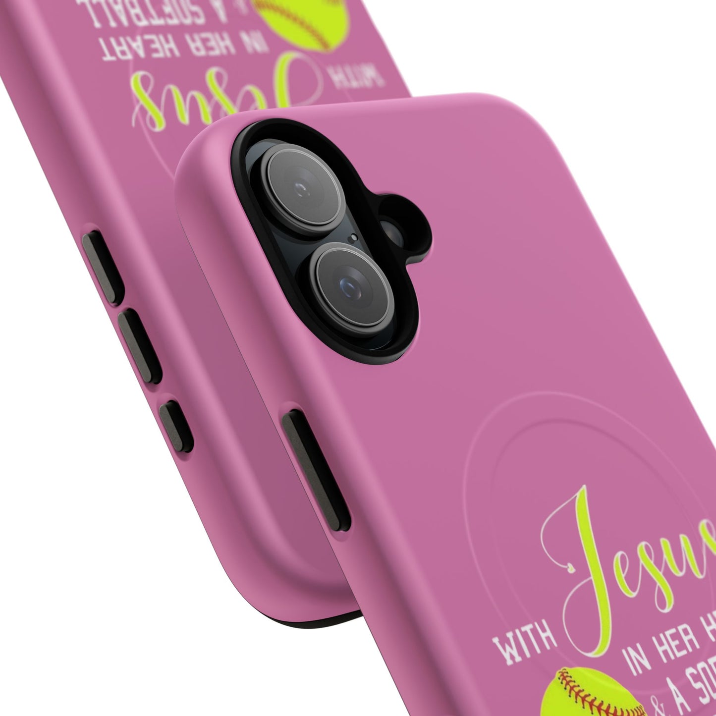 Stylish Magnetic Phone Case, Softball Lover Gift, Unstoppable Case with Jesus Design, Sports Accessory, Christian Sports Enthusiast [...]