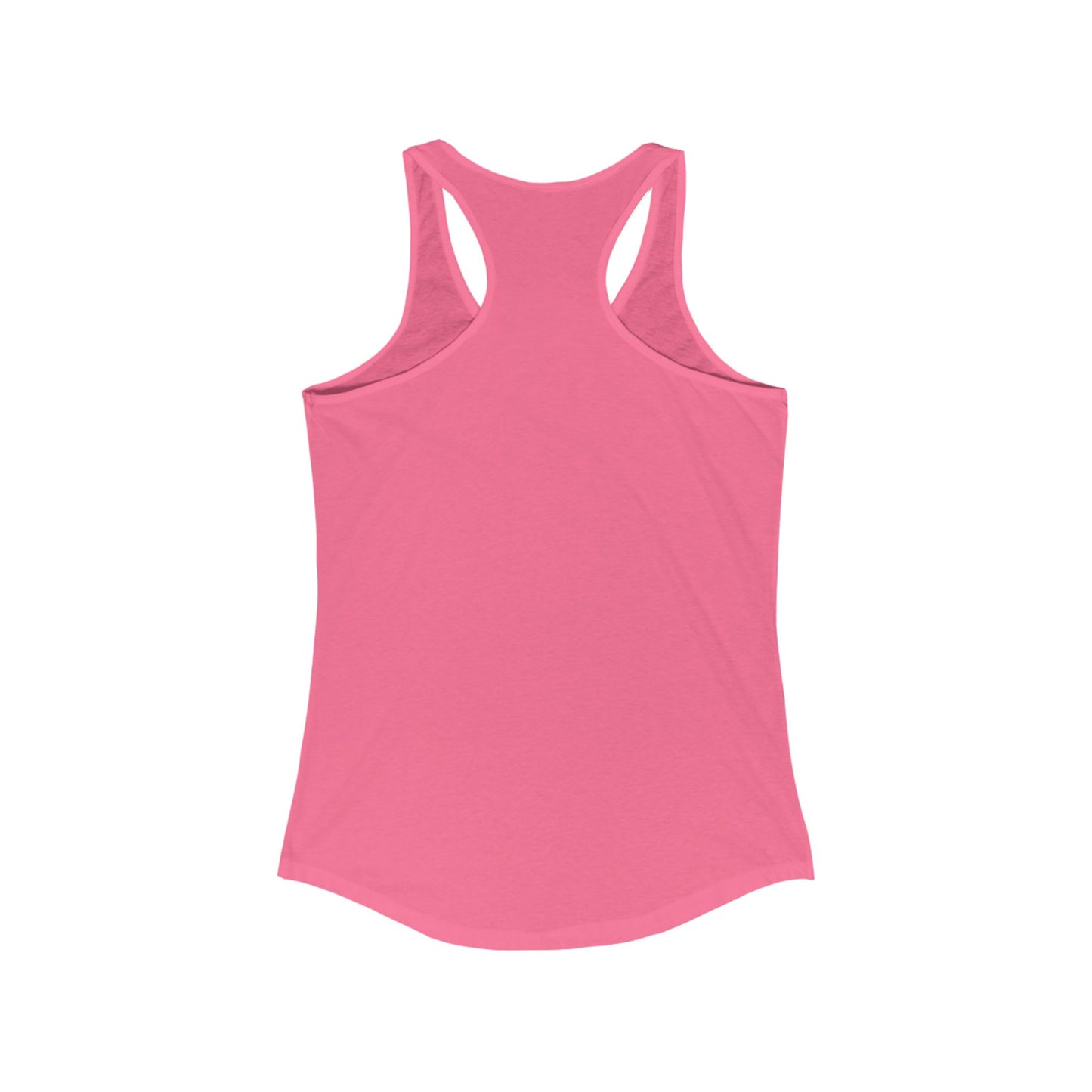 Women's Ideal Racerback Tank Top, Summer Fitness Top, Casual Workout Apparel, Gift for Her, Activewear