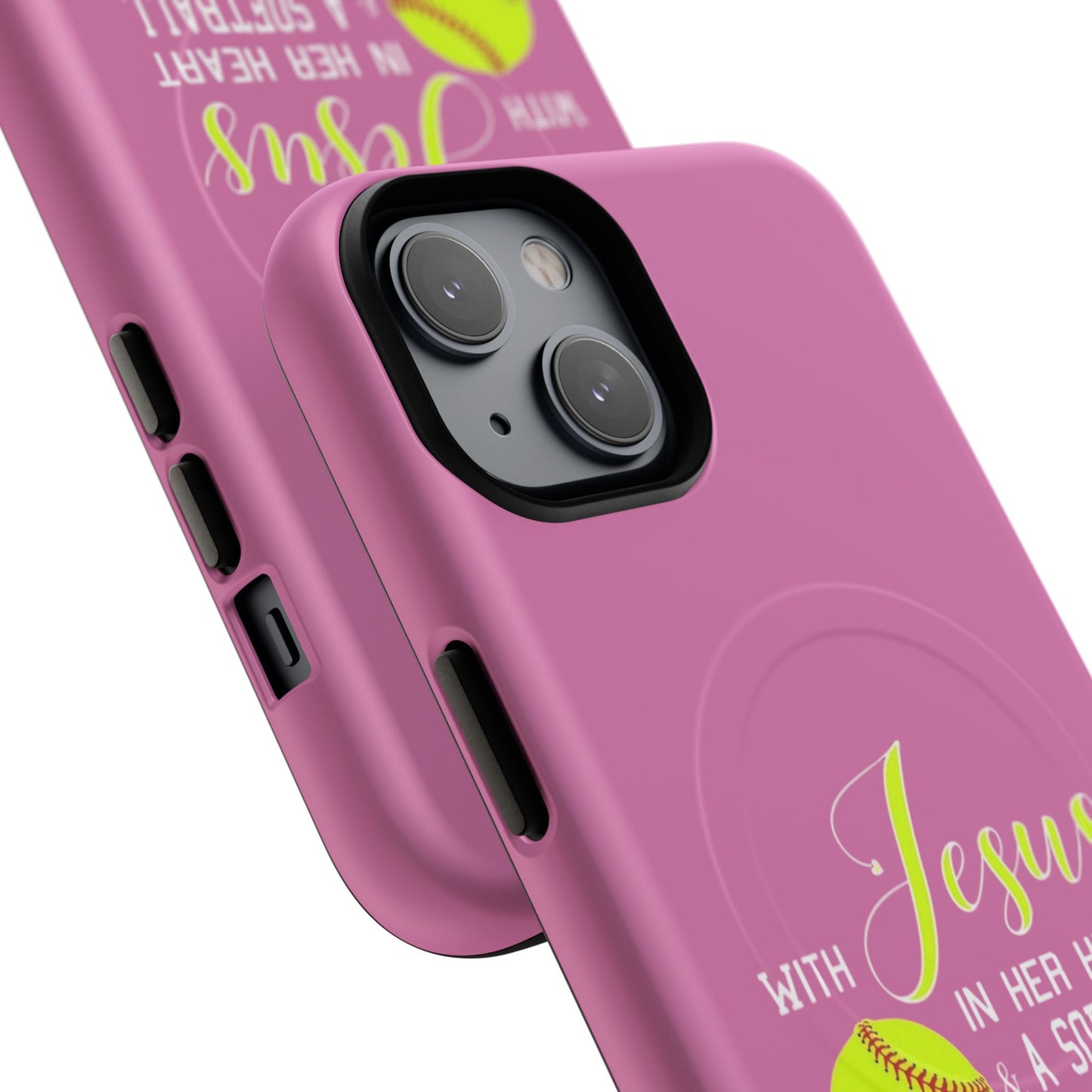 Stylish Magnetic Phone Case, Softball Lover Gift, Unstoppable Case with Jesus Design, Sports Accessory, Christian Sports Enthusiast [...]