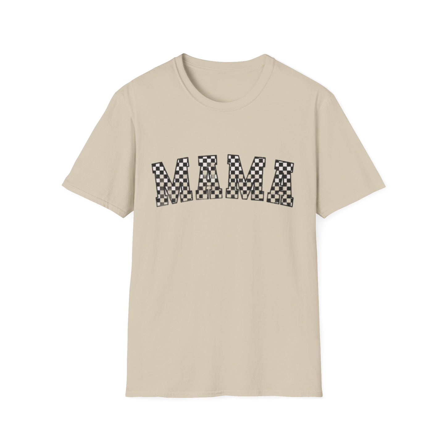 Stylish MAMA Unisex Softstyle T-Shirt, Gift for Moms, Mother's Day Gift, Casual Wear, Family Outing