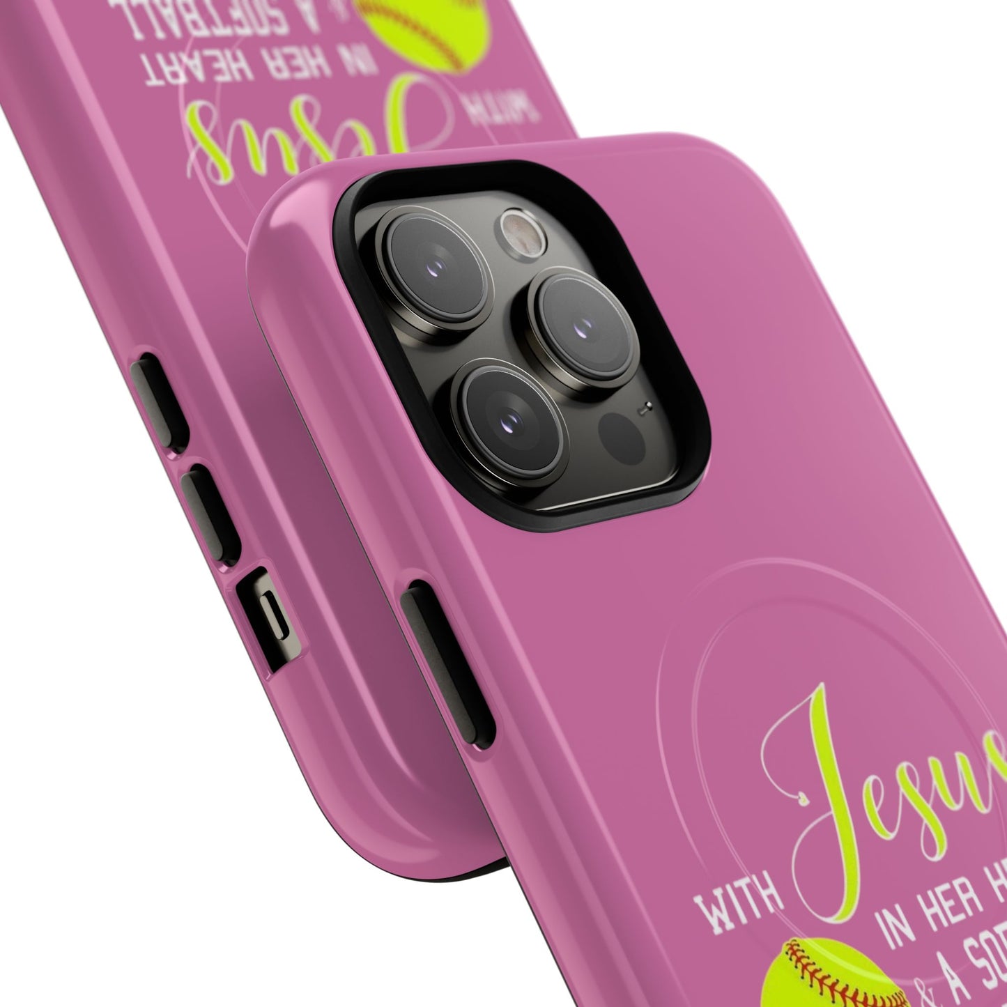 Stylish Magnetic Phone Case, Softball Lover Gift, Unstoppable Case with Jesus Design, Sports Accessory, Christian Sports Enthusiast [...]