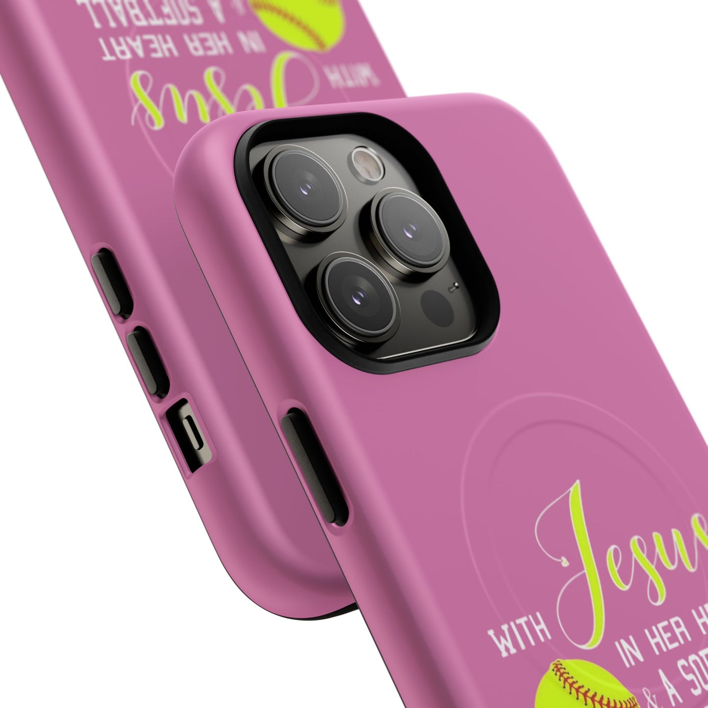 Stylish Magnetic Phone Case, Softball Lover Gift, Unstoppable Case with Jesus Design, Sports Accessory, Christian Sports Enthusiast [...]