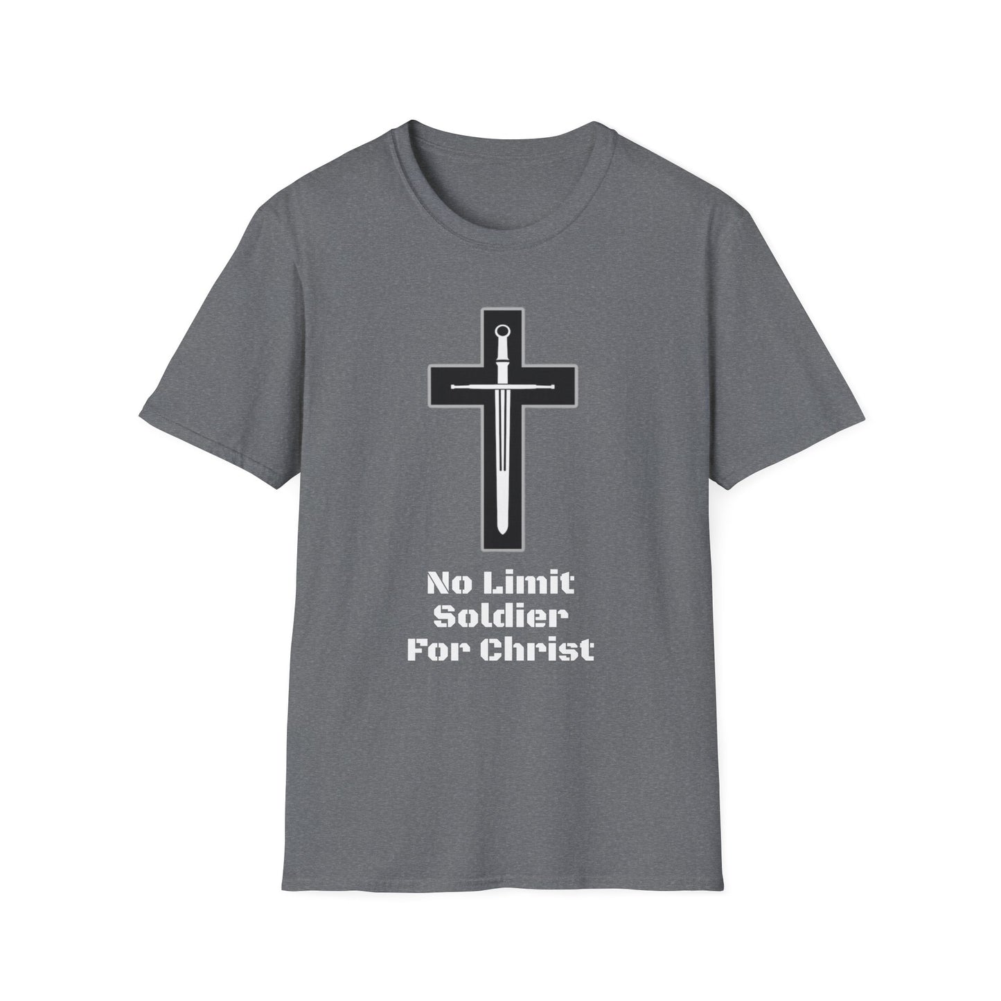 Faith-Inspired Unisex T-Shirt, No Limit Soldier For Christ Tee, Prayer Warrior Graphic Shirt, Inspirational Christian Apparel, Gift [...]