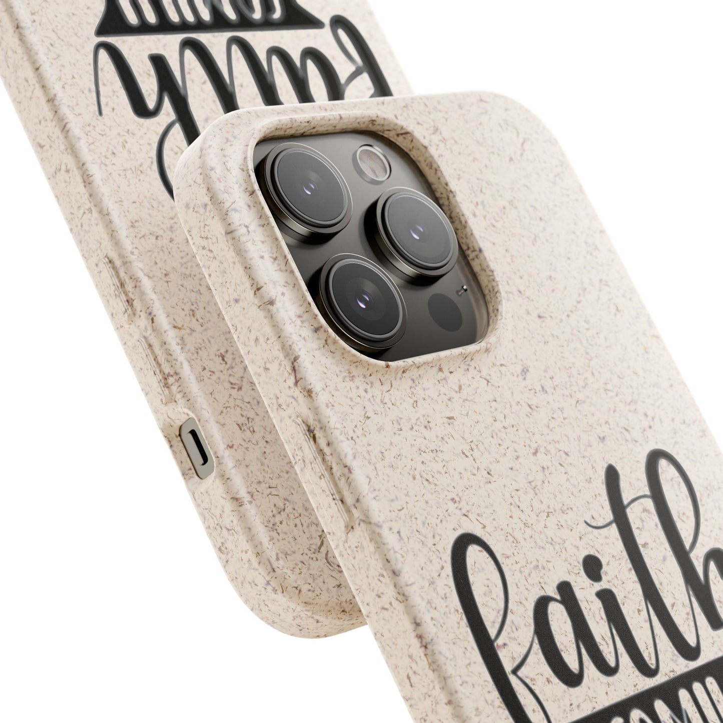 Biodegradable Softball Case - Faith Family Design, Eco-Friendly Phone Cover, Gift for Softball Lovers, Sustainable Accessory, Sports [...]
