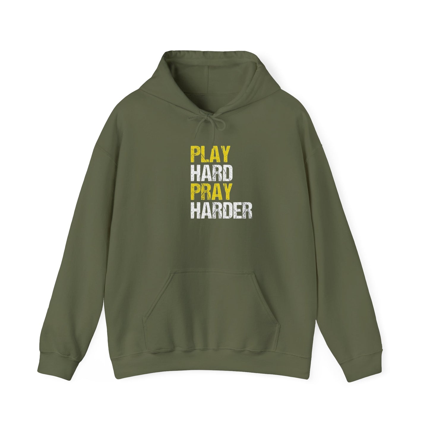 Play Hard Pray Hard Unisex Hoodie | Cozy Sweatshirt for Empowerment, Ideal Gift for Any Occasion, Spiritual Apparel, Relaxed Fit, [...]