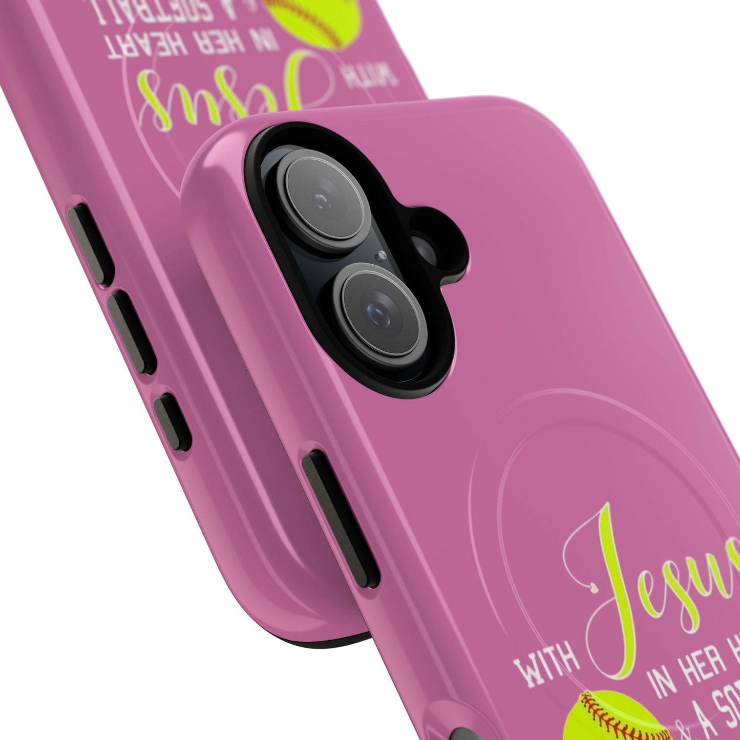 Stylish Magnetic Phone Case, Softball Lover Gift, Unstoppable Case with Jesus Design, Sports Accessory, Christian Sports Enthusiast [...]
