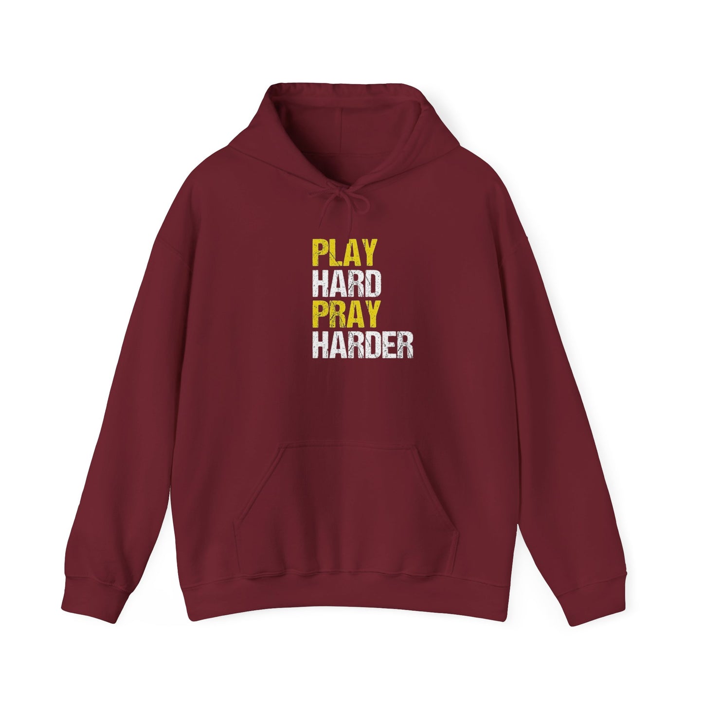 Play Hard Pray Hard Unisex Hoodie | Cozy Sweatshirt for Empowerment, Ideal Gift for Any Occasion, Spiritual Apparel, Relaxed Fit, [...]