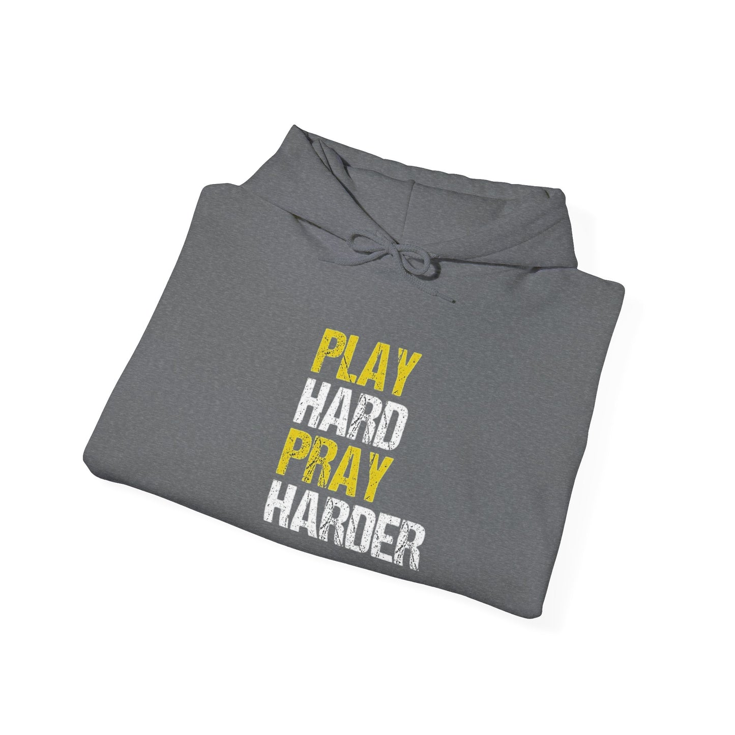 Play Hard Pray Hard Unisex Hoodie | Cozy Sweatshirt for Empowerment, Ideal Gift for Any Occasion, Spiritual Apparel, Relaxed Fit, [...]