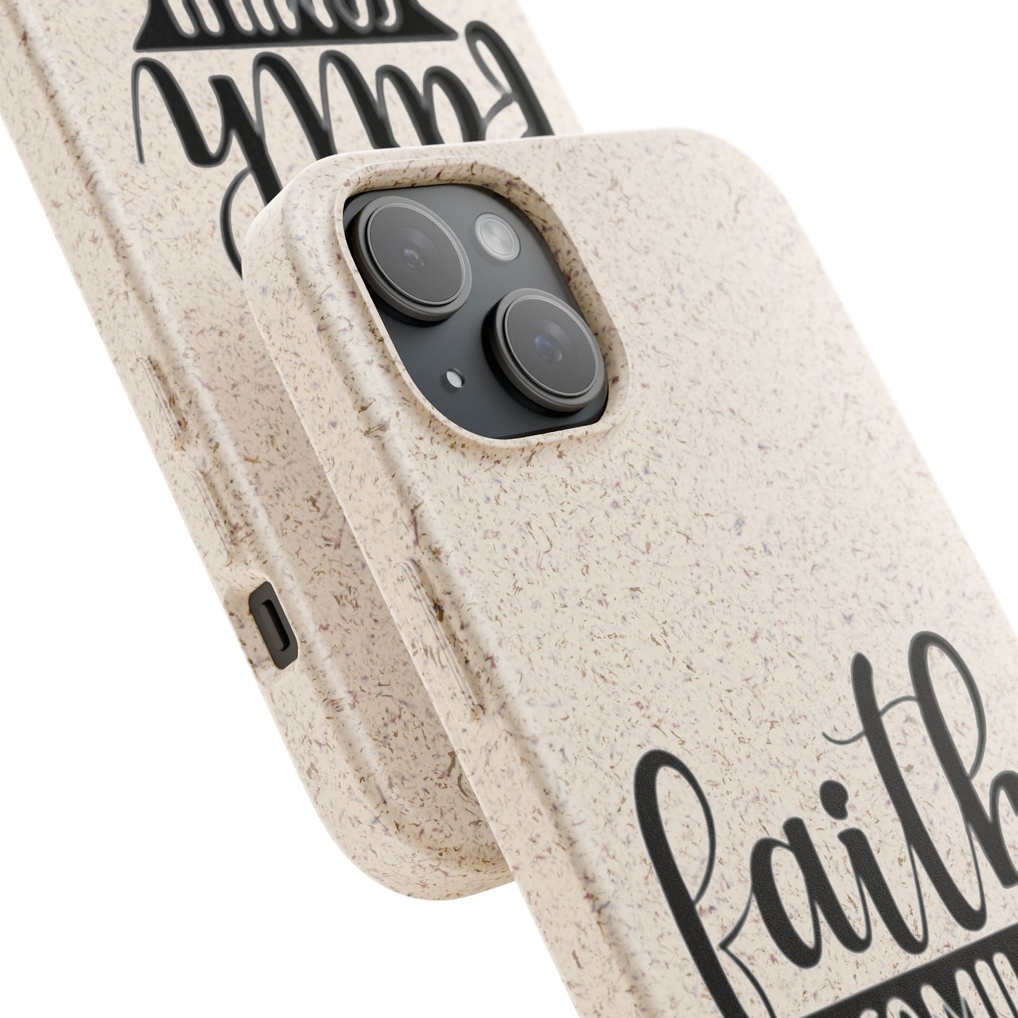 Biodegradable Softball Case - Faith Family Design, Eco-Friendly Phone Cover, Gift for Softball Lovers, Sustainable Accessory, Sports [...]