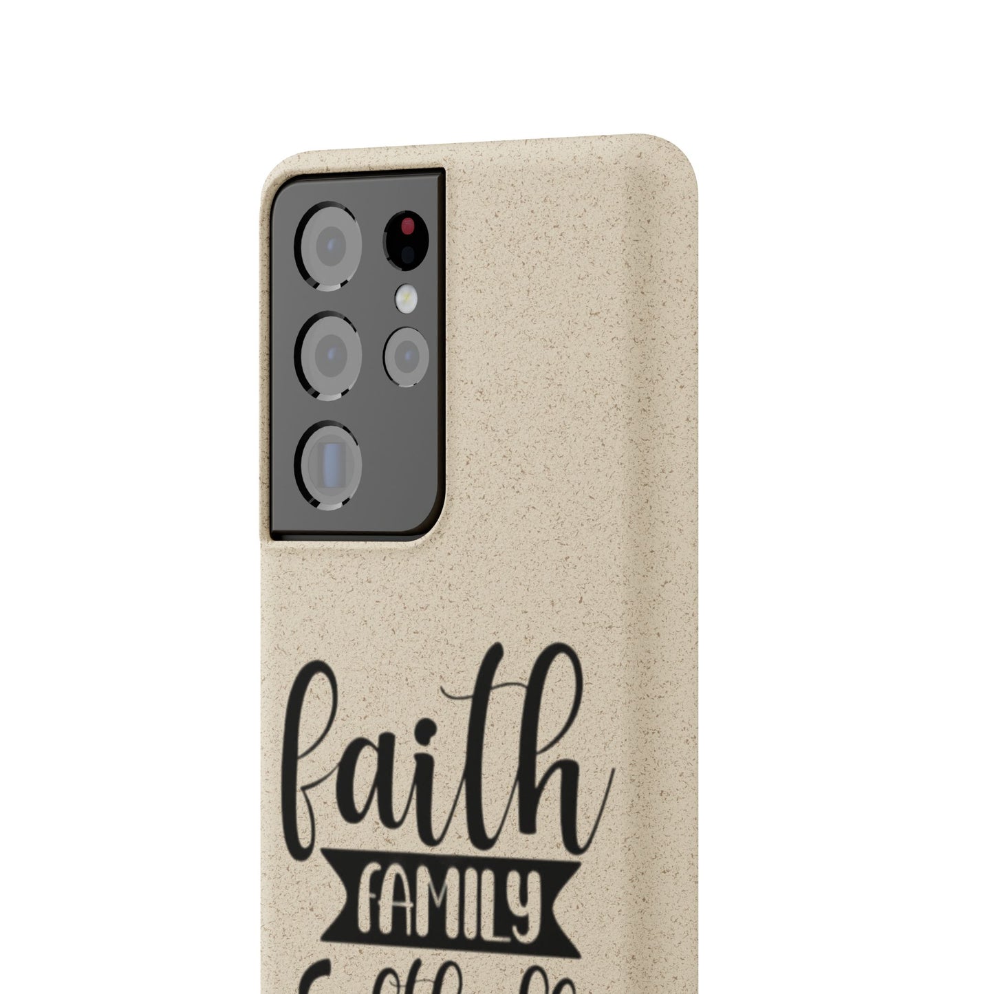 Biodegradable Softball Case - Faith Family Design, Eco-Friendly Phone Cover, Gift for Softball Lovers, Sustainable Accessory, Sports [...]