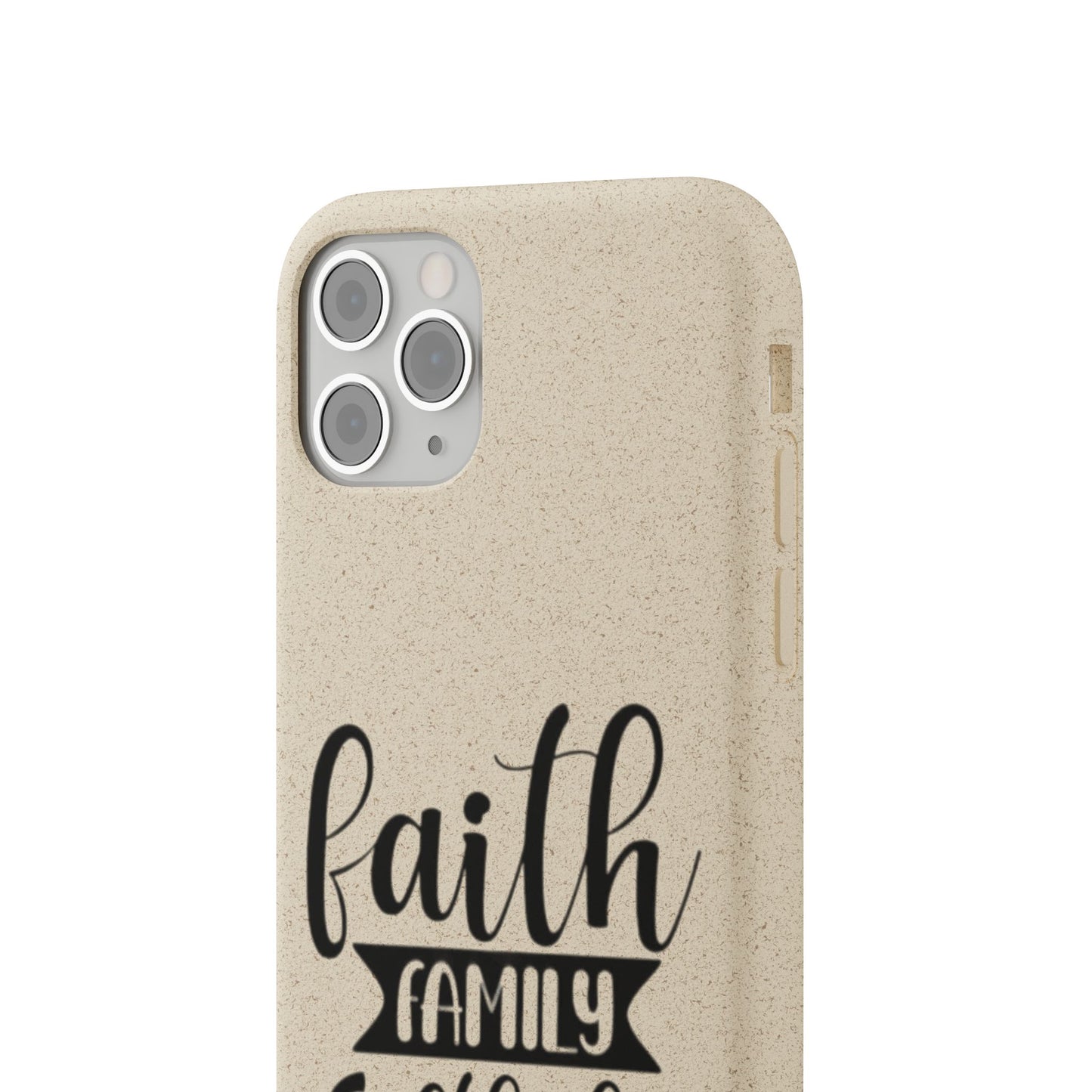Biodegradable Softball Case - Faith Family Design, Eco-Friendly Phone Cover, Gift for Softball Lovers, Sustainable Accessory, Sports [...]