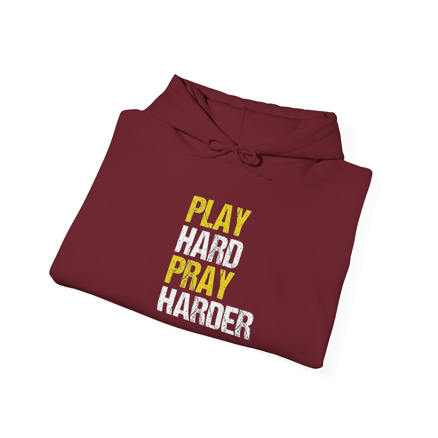 Play Hard Pray Hard Unisex Hoodie | Cozy Sweatshirt for Empowerment, Ideal Gift for Any Occasion, Spiritual Apparel, Relaxed Fit, [...]