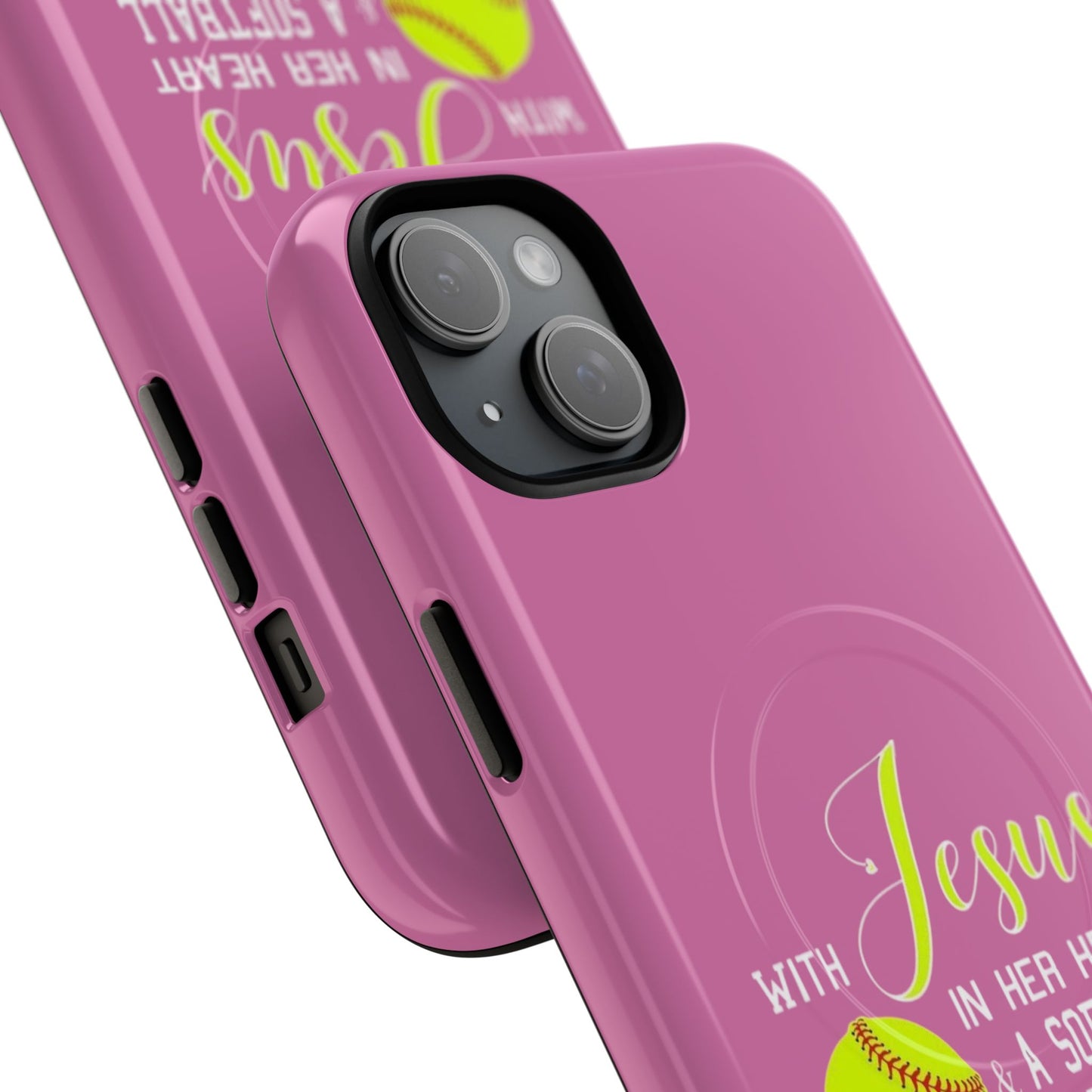 Stylish Magnetic Phone Case, Softball Lover Gift, Unstoppable Case with Jesus Design, Sports Accessory, Christian Sports Enthusiast [...]