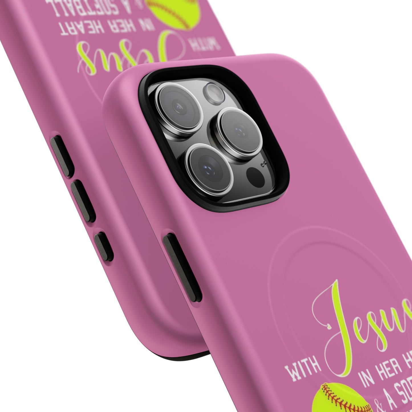 Stylish Magnetic Phone Case, Softball Lover Gift, Unstoppable Case with Jesus Design, Sports Accessory, Christian Sports Enthusiast [...]