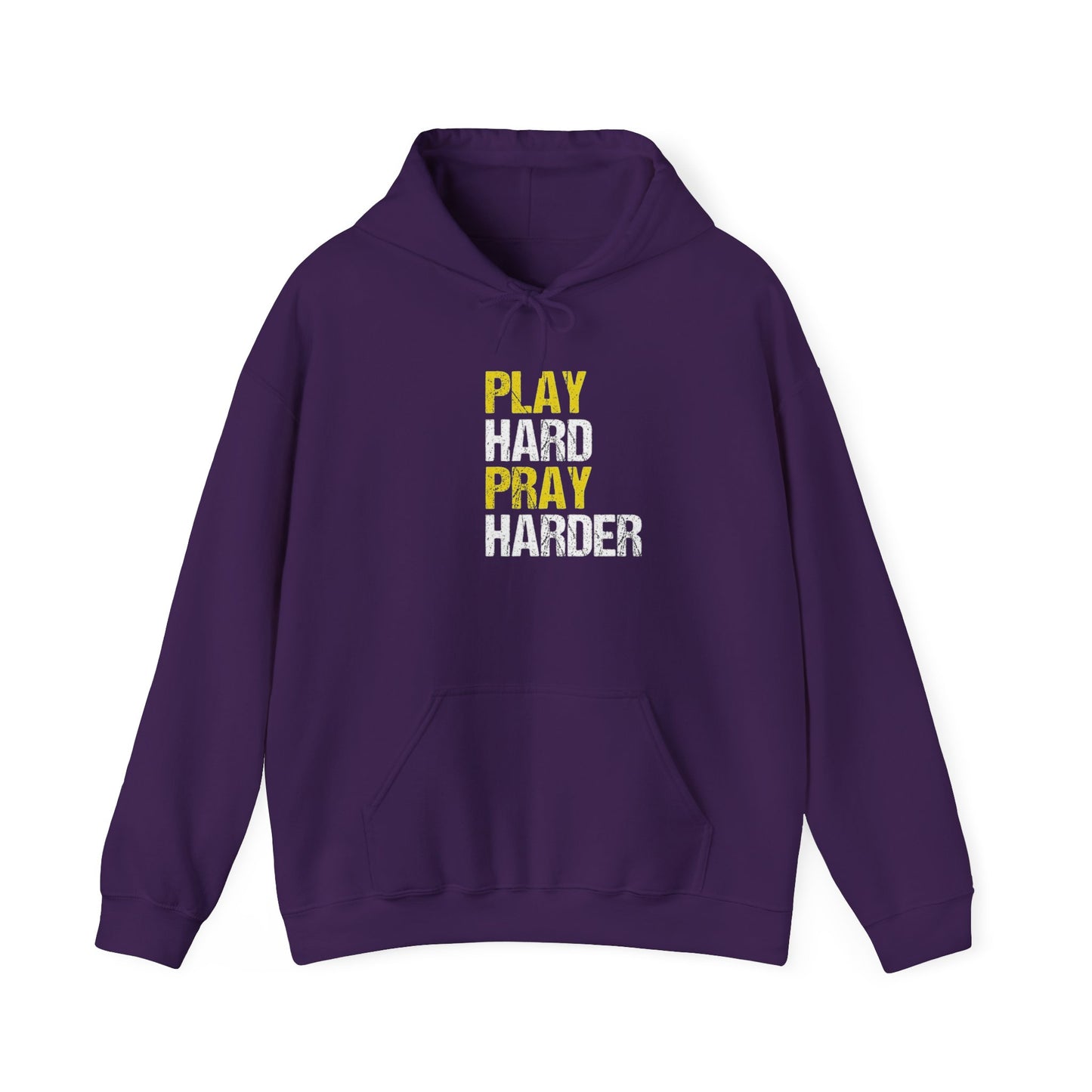 Play Hard Pray Hard Unisex Hoodie | Cozy Sweatshirt for Empowerment, Ideal Gift for Any Occasion, Spiritual Apparel, Relaxed Fit, [...]