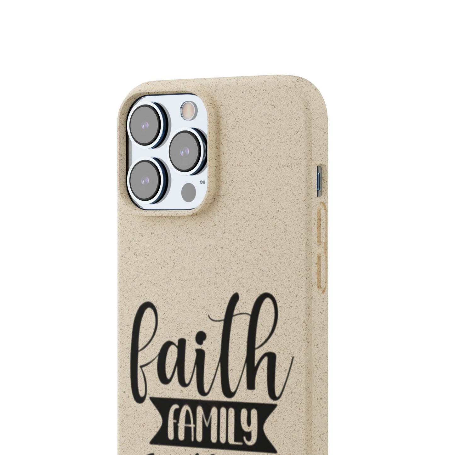Biodegradable Softball Case - Faith Family Design, Eco-Friendly Phone Cover, Gift for Softball Lovers, Sustainable Accessory, Sports [...]