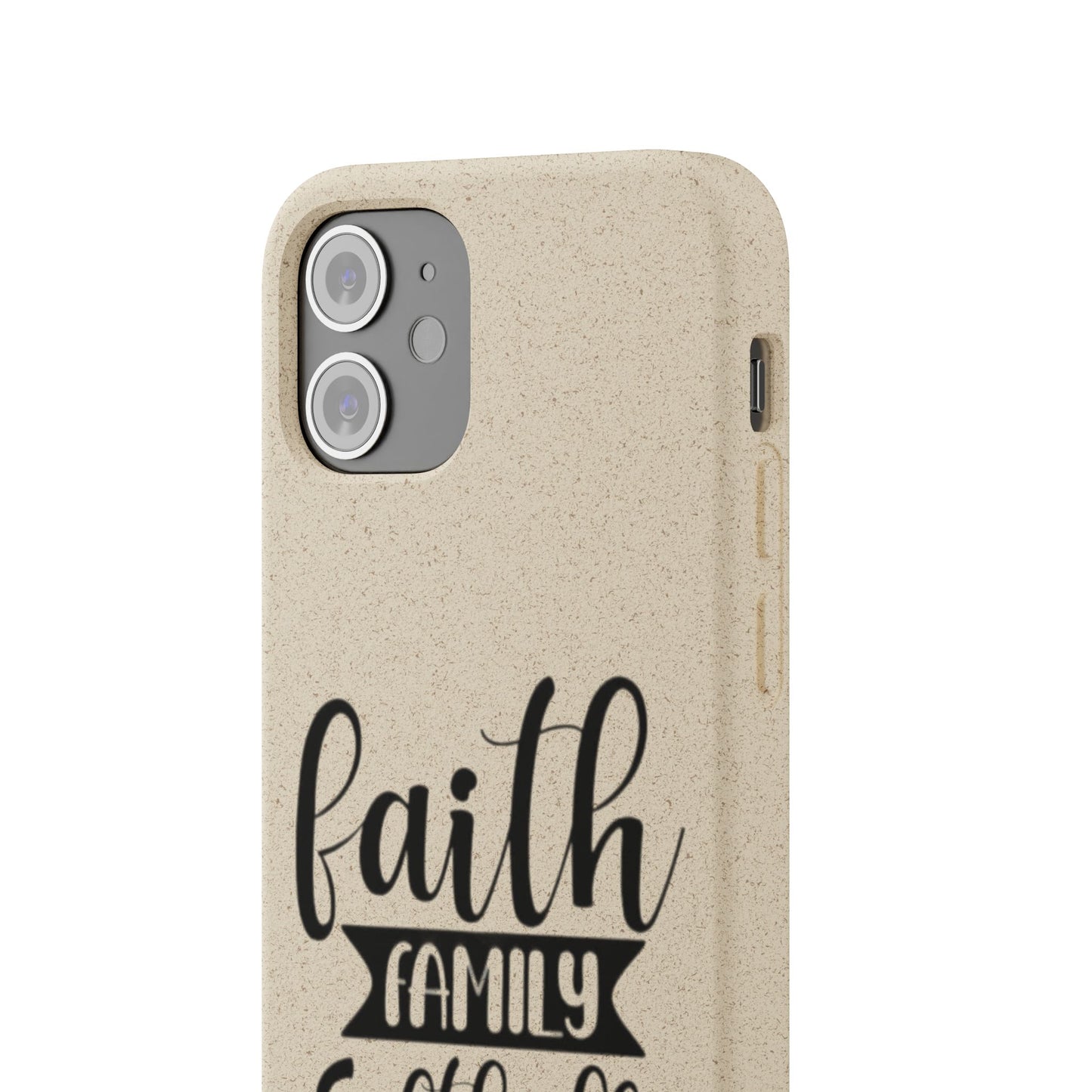 Biodegradable Softball Case - Faith Family Design, Eco-Friendly Phone Cover, Gift for Softball Lovers, Sustainable Accessory, Sports [...]